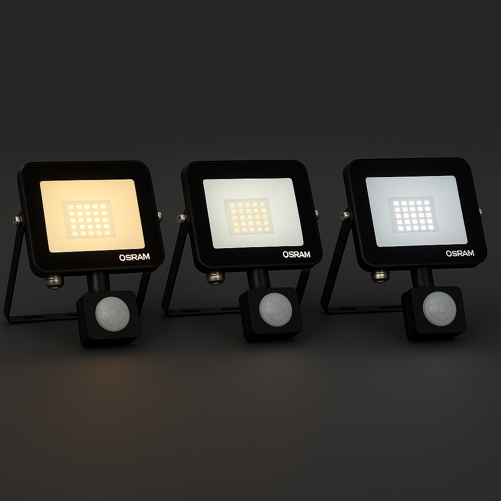 Naświetlacz LED Halogen Zewnętrzny Reflektor 10W 6500K 900lm IP65 z Czujnikiem Ruchu i Zmierzchu SENSOR FLOODLIGHT LUX OSRAM - trzecia cecha produktu
