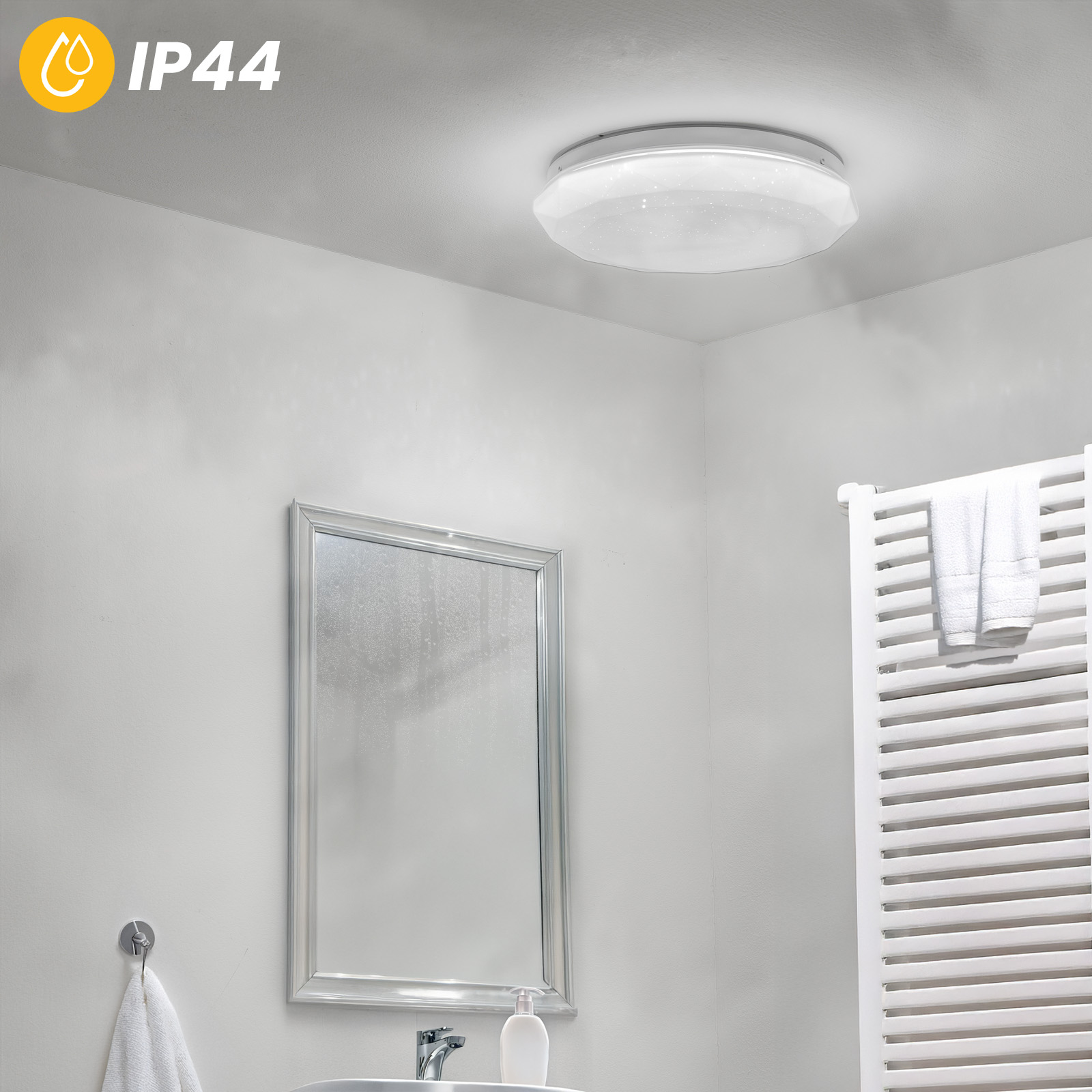 Plafon LED Lampa Sufitowa Natynkowa GLORY2 24W IP44 Okrągły 35cm LUMILED - druga cecha produktu