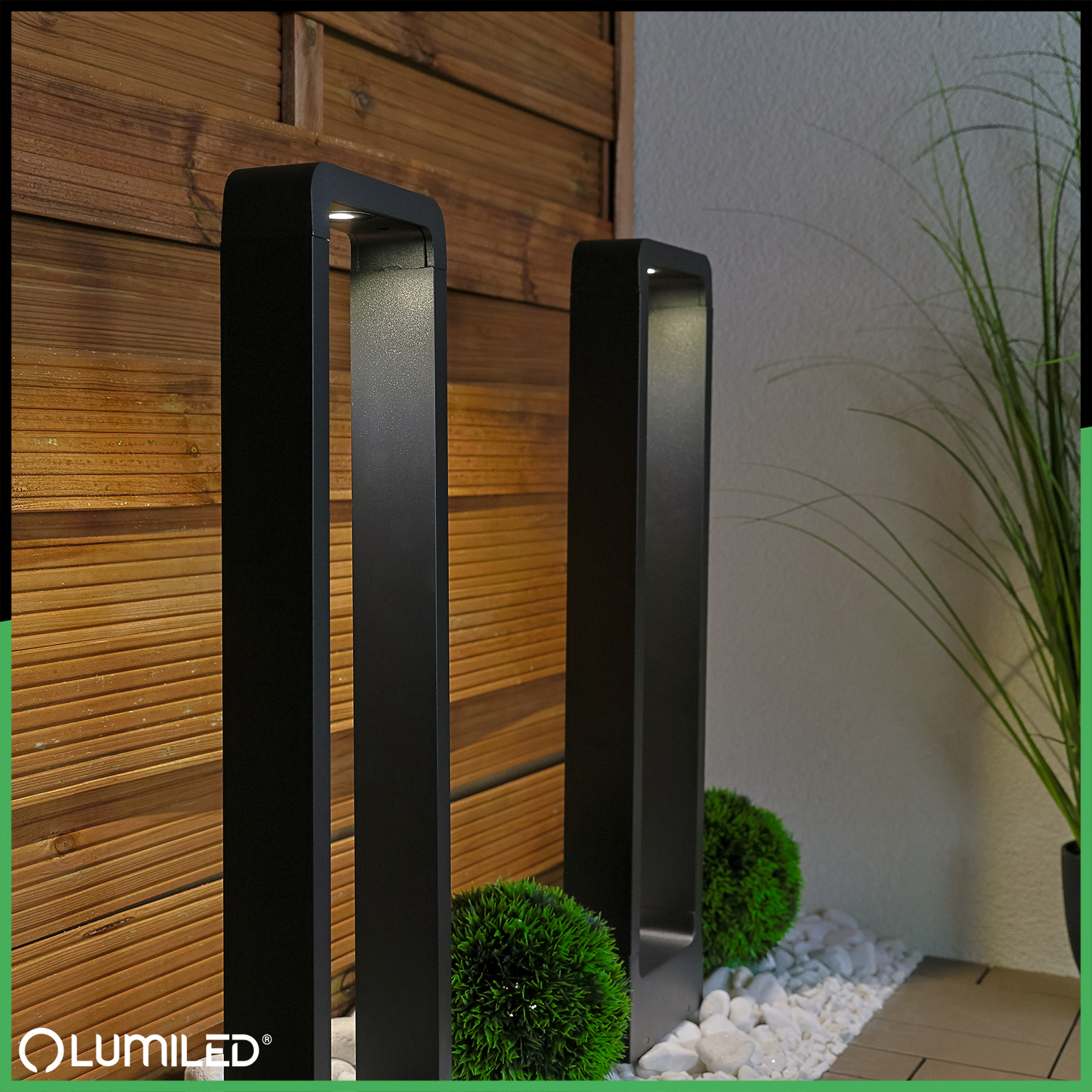 Lampa Ogrodowa Słupek Zewnętrzny Stojący LED 10W ERICA 60cm LUMILED - obszar zastosowań