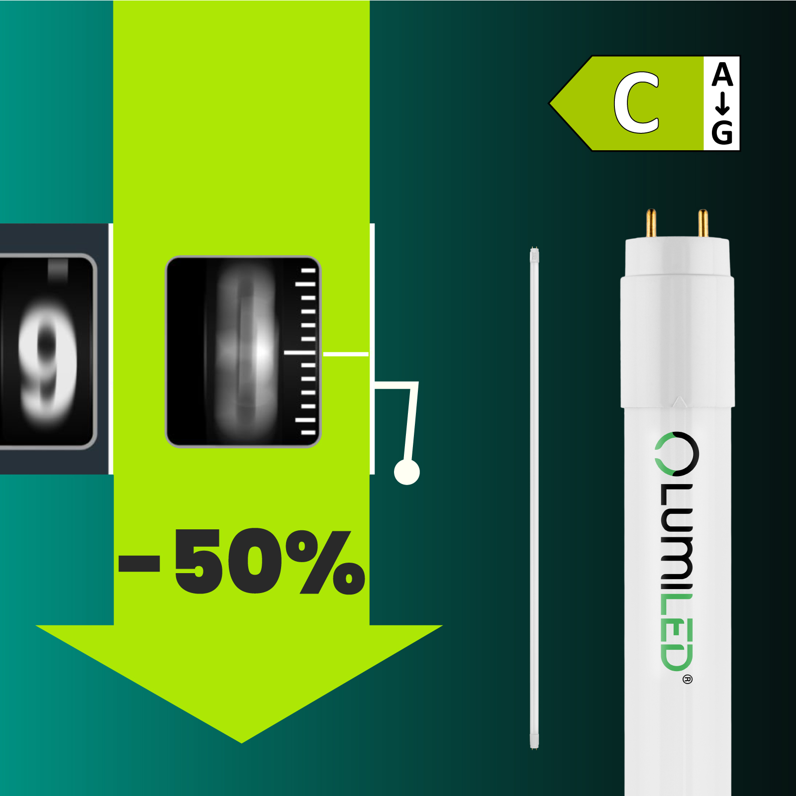 Świetlówka LED G13 T8 TUBA 24W 4000K 3840lm Neutralna 150cm 160lm/W Lumiled - trzecia cecha produktu
