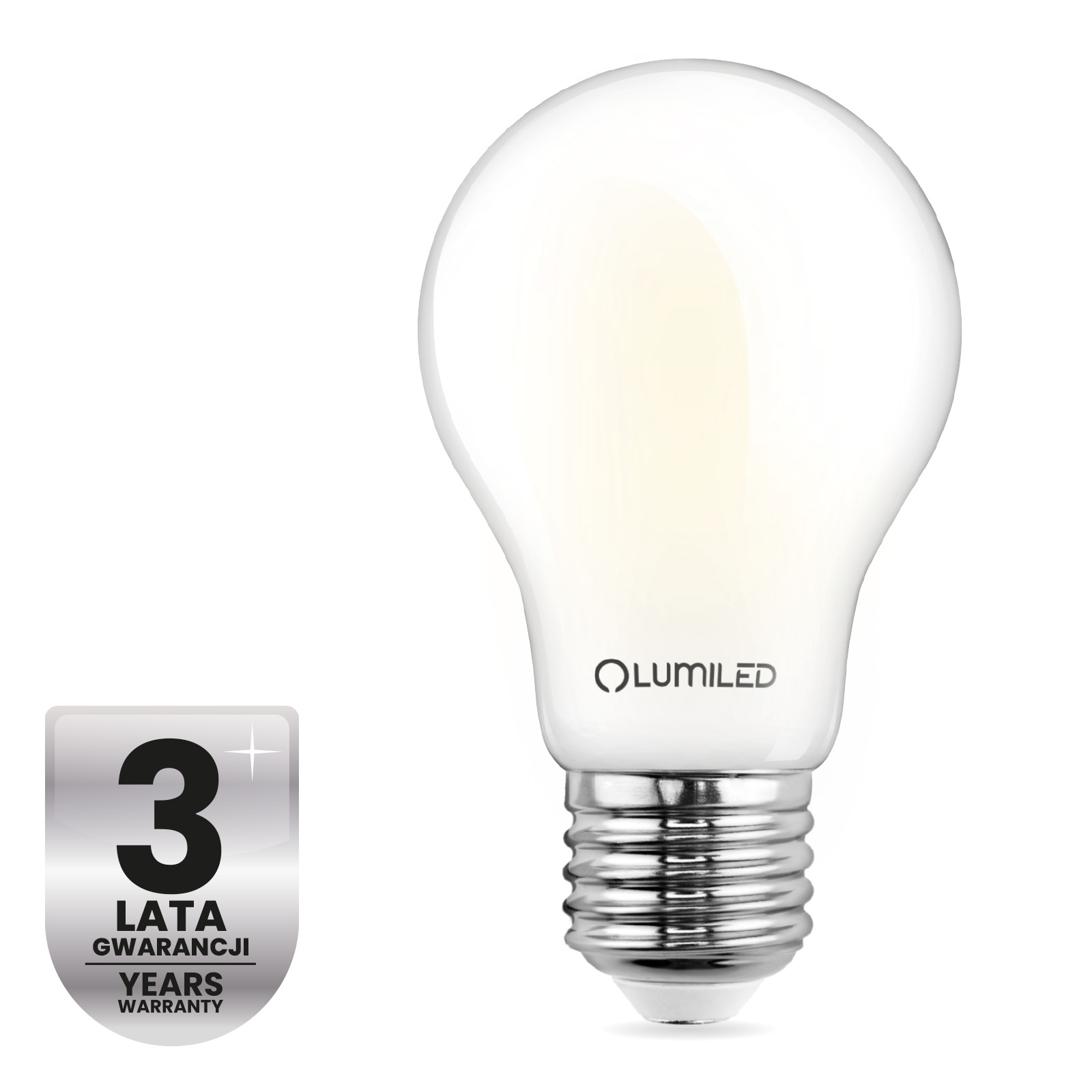 6x Żarówka LED E27 A60 4W = 60W 840lm 4000K Neutralna 360° FILAMENT LUMILED - czwarta cecha produktu