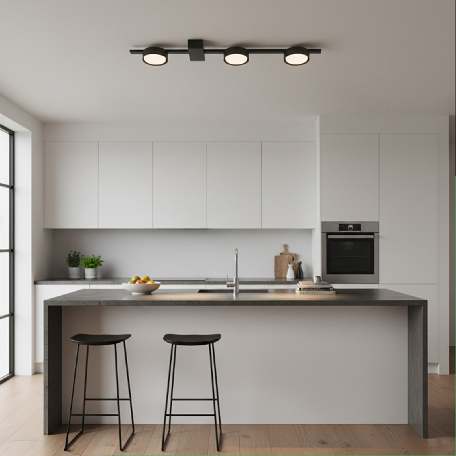 Lampa Sufitowa OVILO Oprawa Halogenowa LED 3x GX53 Spot Kinkiet Reflektor Ścienna LUMILED - obszar zastosowań