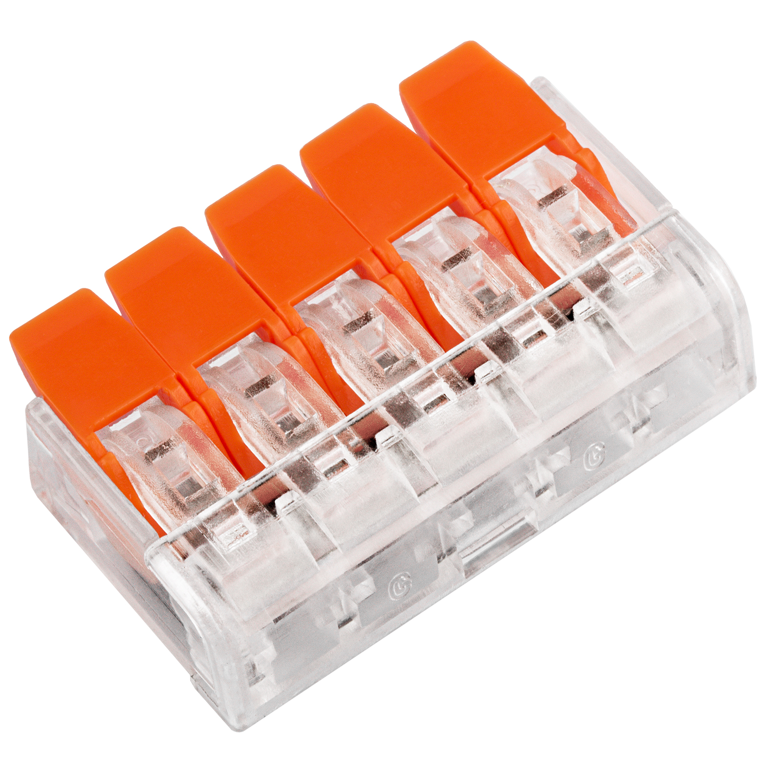 Szybkozłączka Elektryczna na Drut 5x4mm 5 Torowa 32A 450V 10 Szt Lumiled - skład produktu