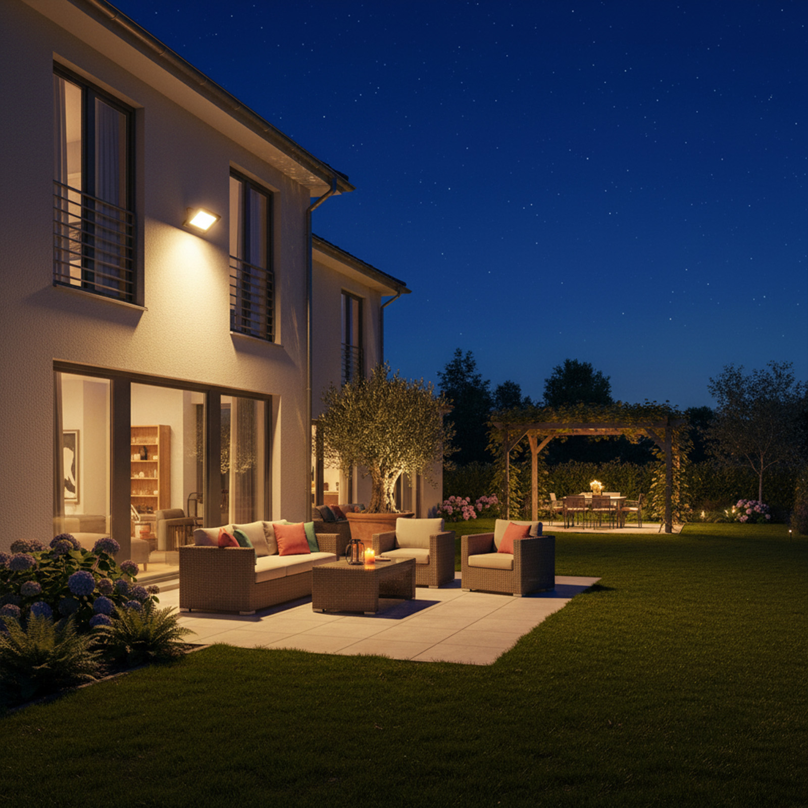 Naświetlacz LED Halogen Zewnętrzny Reflektor 50W 3000K 4500lm IP65 FLOODLIGHT LUX OSRAM - obszar zastosowań