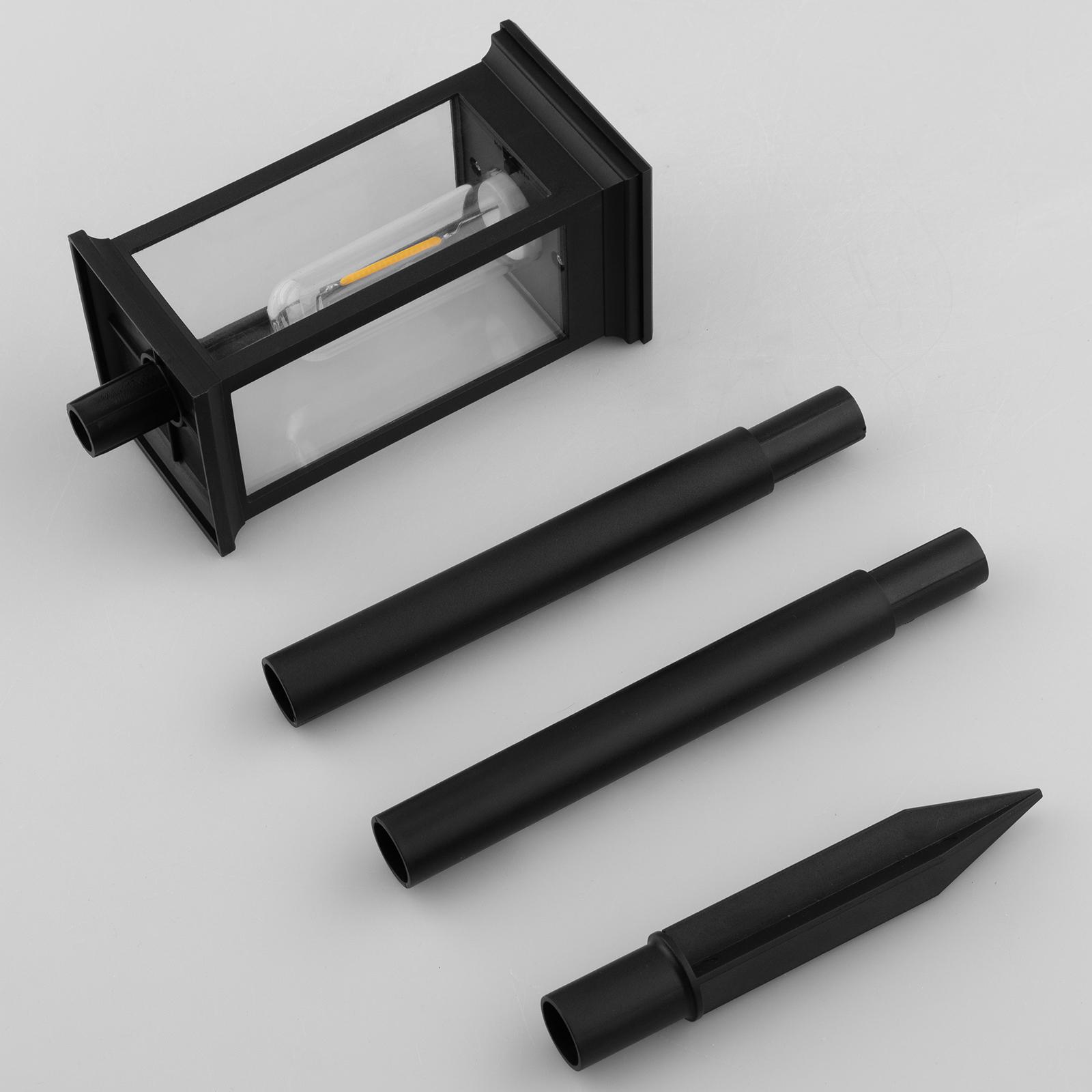 Lampa Solarna LED DOREA Ogrodowa Zewnętrzna Wbijana IP65 Ozdobna Lampka Słupek LUMILED - skład produktu