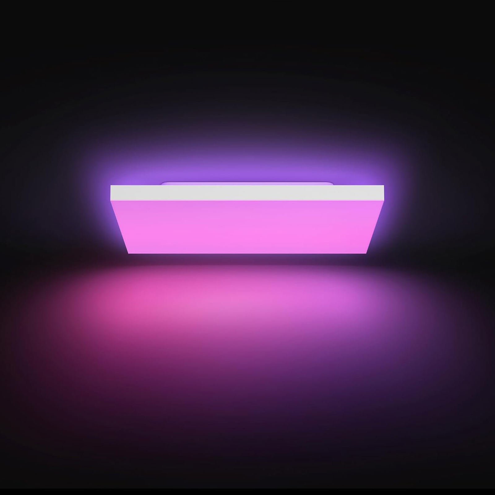 Panel LED Lampa Sufitowa Natynkowa 60x60 cm 67W 4850lm IP20 White and Color Ambiance RGB + TW Biała Inteligentna SMART Zigbee Bluetooth Datura Philips HUE - pierwsza cecha produktu