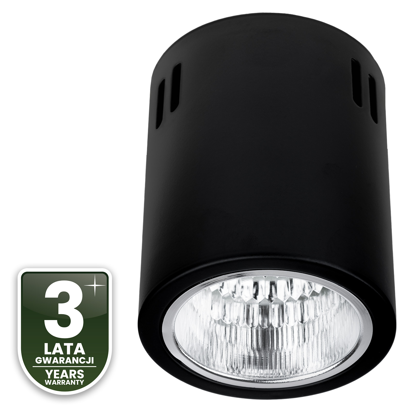 Oprawa Sufitowa Natynkowa Stała Okrągła APUS 10 Spot TUBA Czarna E27 - czwarta cecha produktu