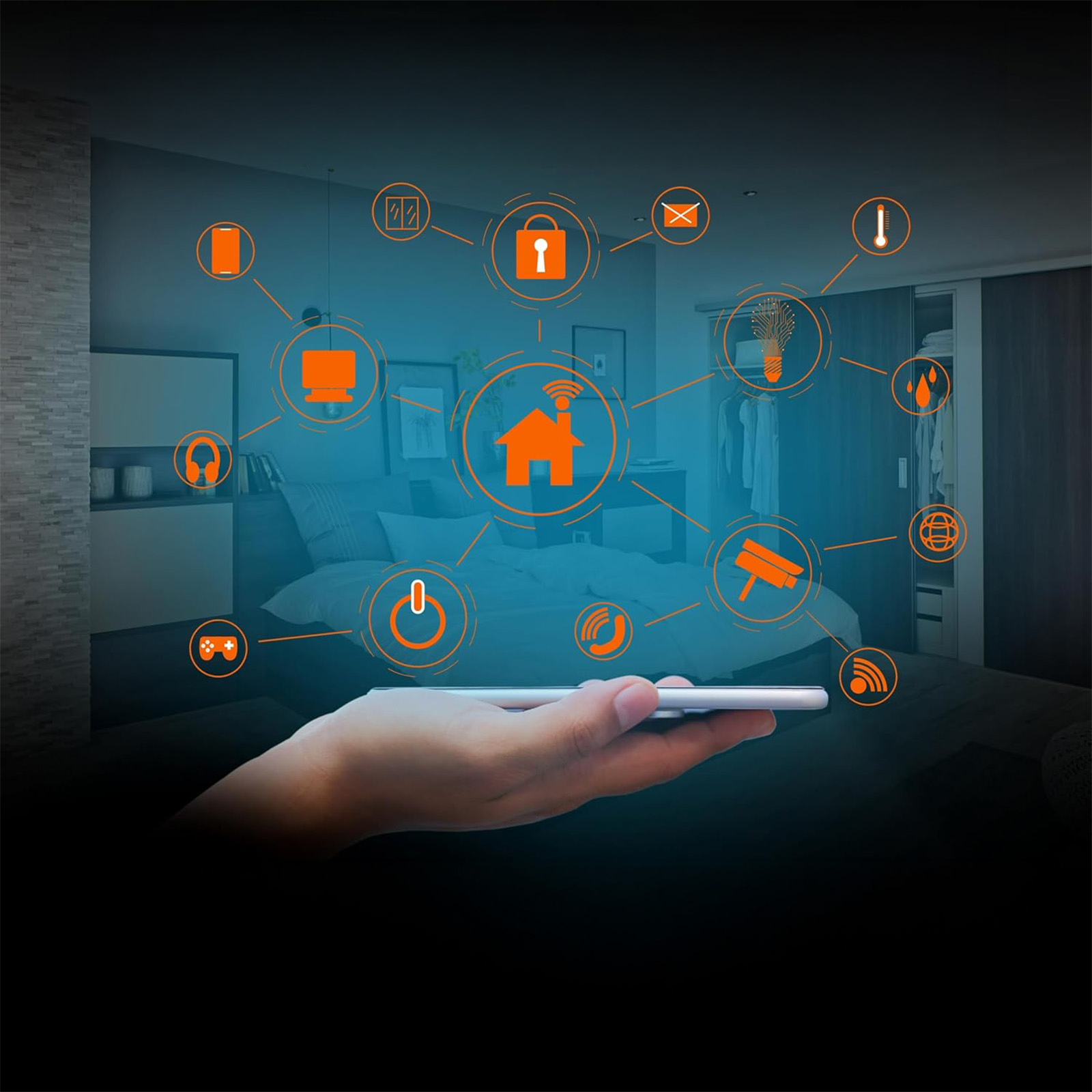 Inteligentny Bezprzewodowy Czujnik Tlenku Węgla Alarm 85dB Biały Osram SMART WiFi 2.4GHz - skład produktu