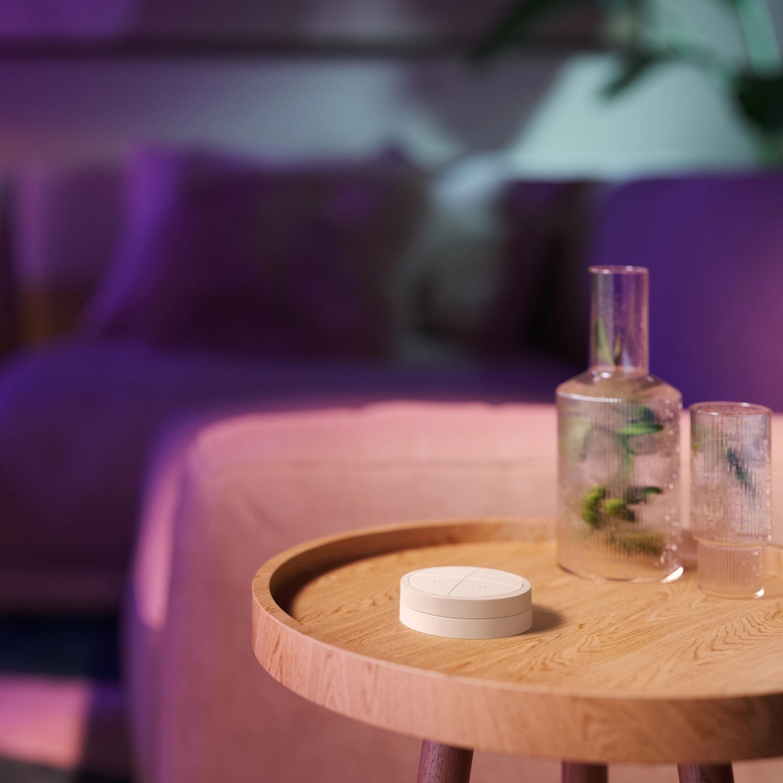 Kontroler Włącznik Ściemniacz Pilot Biały Regulator Zigbee Bluetooth Tap Dial Switch Philips HUE - pierwsza cecha produktu