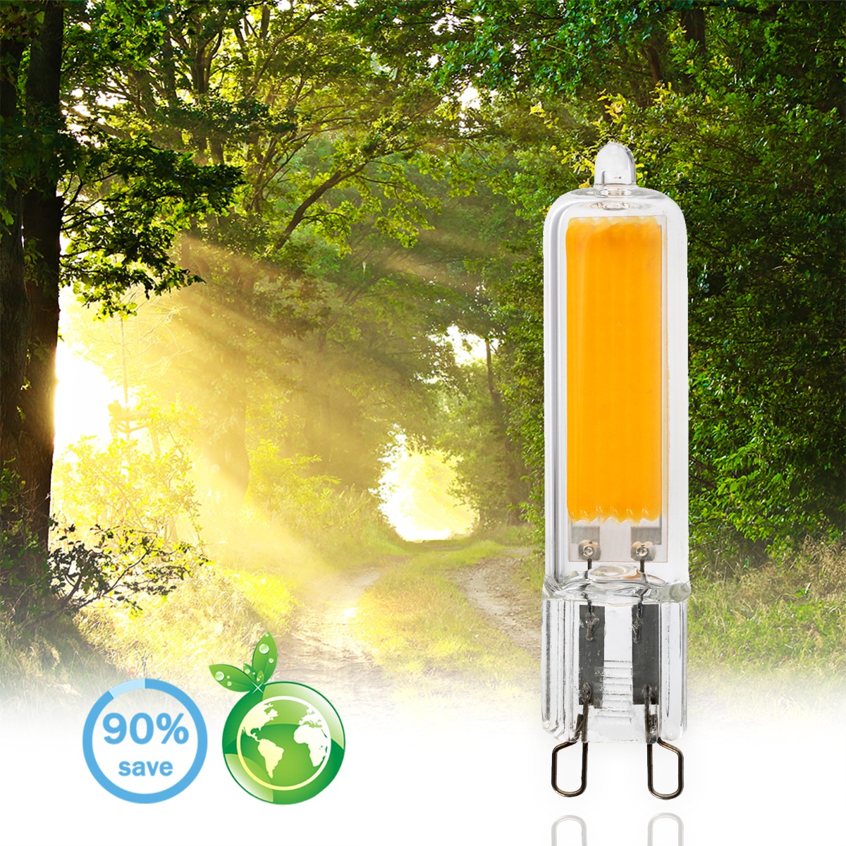 Żarówka LED G9 Kapsułka 5W = 50W 560lm 3000K Ciepła 360° FILAMENT LUMILED - pierwsza cecha produktu