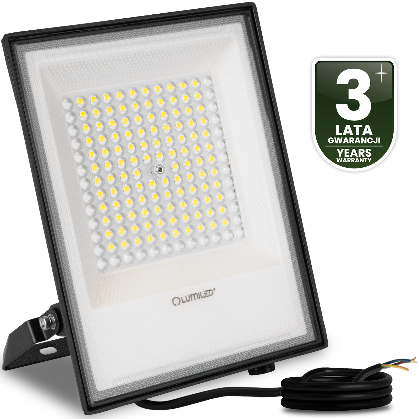 Naświetlacz LED Zewnętrzny BRIGHT 100W 11000lm 4000K Wodoodporny IP65 LUMILED - czwarta cecha produktu