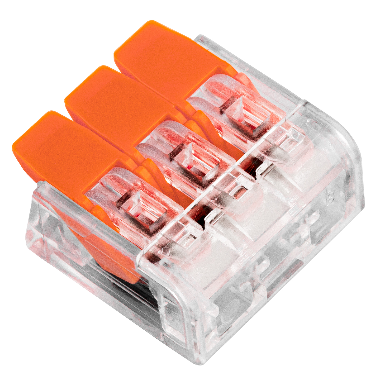 Szybkozłączka Elektryczna na Drut 3x4mm 3 Torowa 32A 450V 10 Szt Lumiled - skład produktu