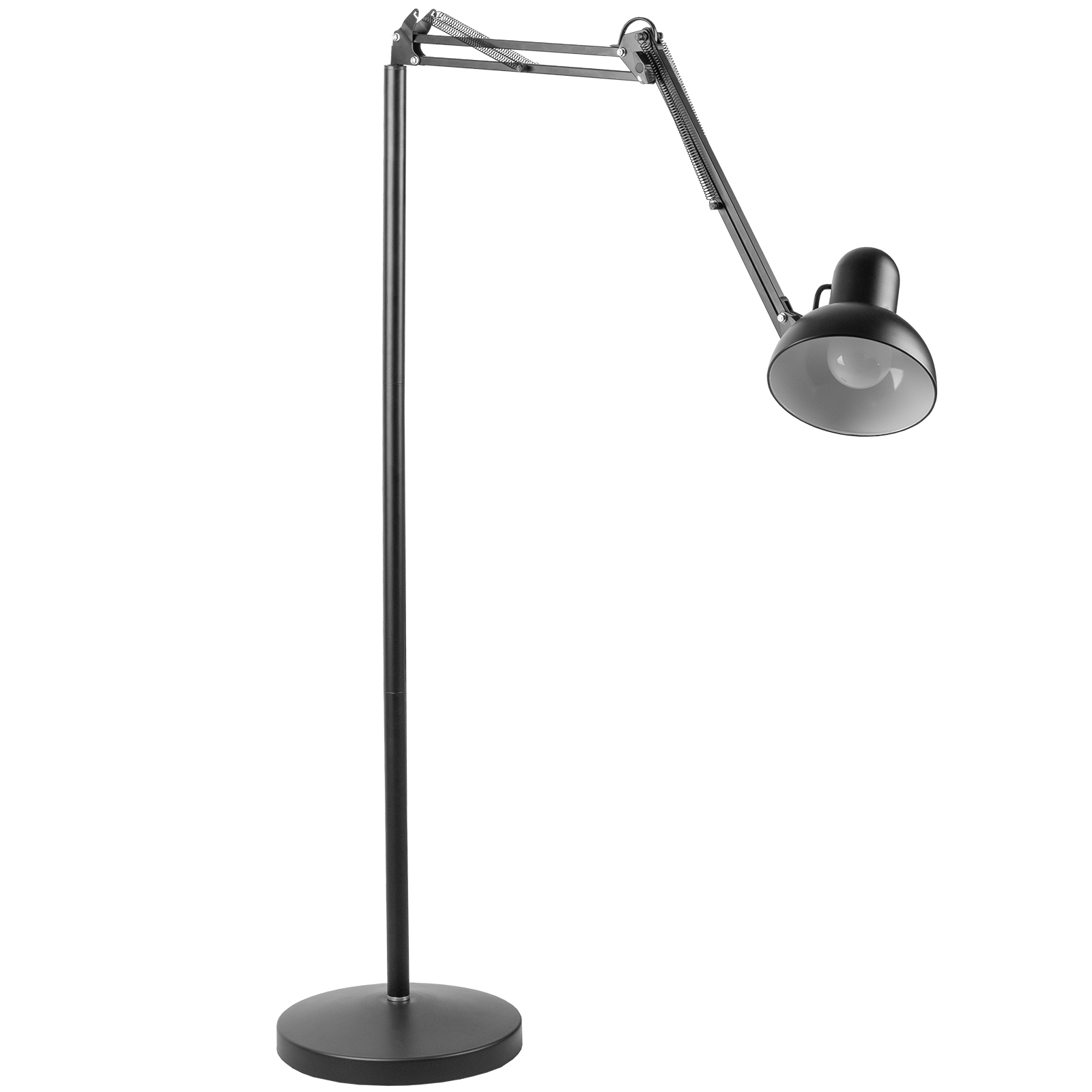 Lampa Stojąca Podłogowa Stołowa LED E27 Czarna z Regulacją Wysokości Belsa Lumiled - trzecia cecha produktu