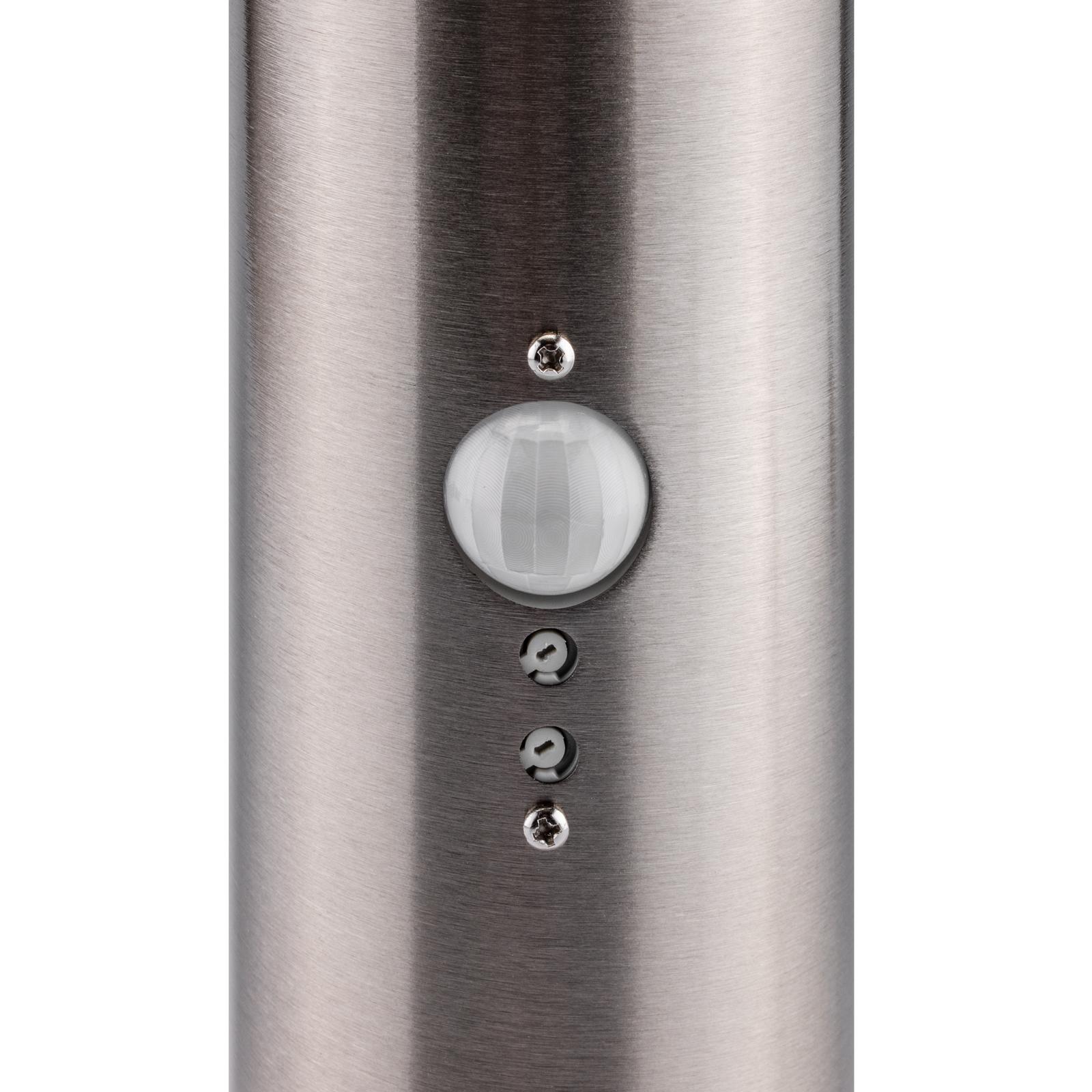 Lampa Ogrodowa Zewnętrzna E27 INOX SŁUPEK 45cm z Czujnikiem Ruchu Lilium LUMILED - druga cecha produktu