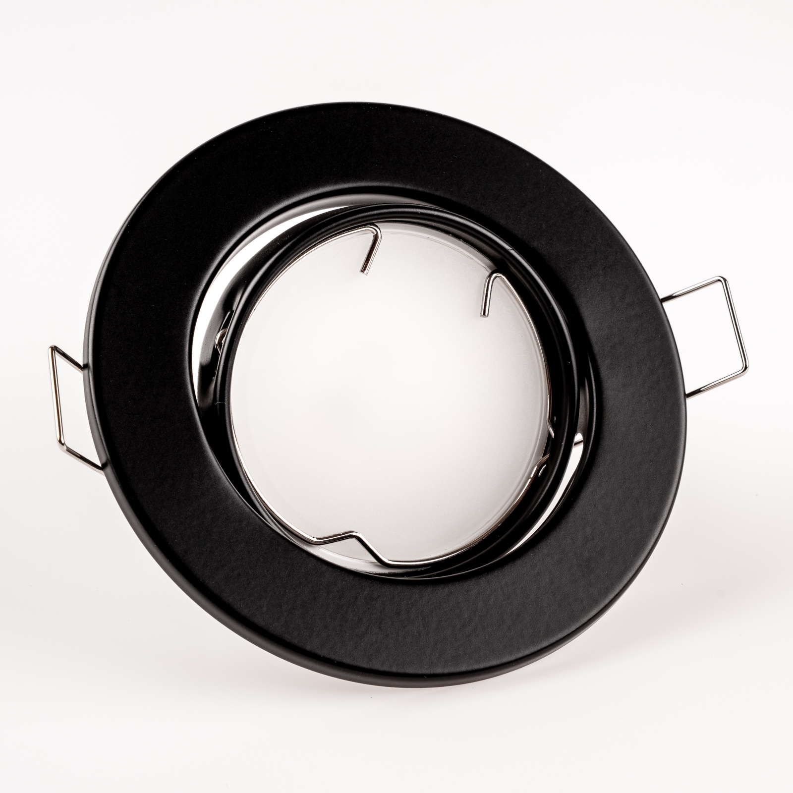 Oprawa HALOGENOWA Podtynkowa Ruchoma Okrągła AURELI Czarna Blacha MR16 GU10 - druga cecha produktu