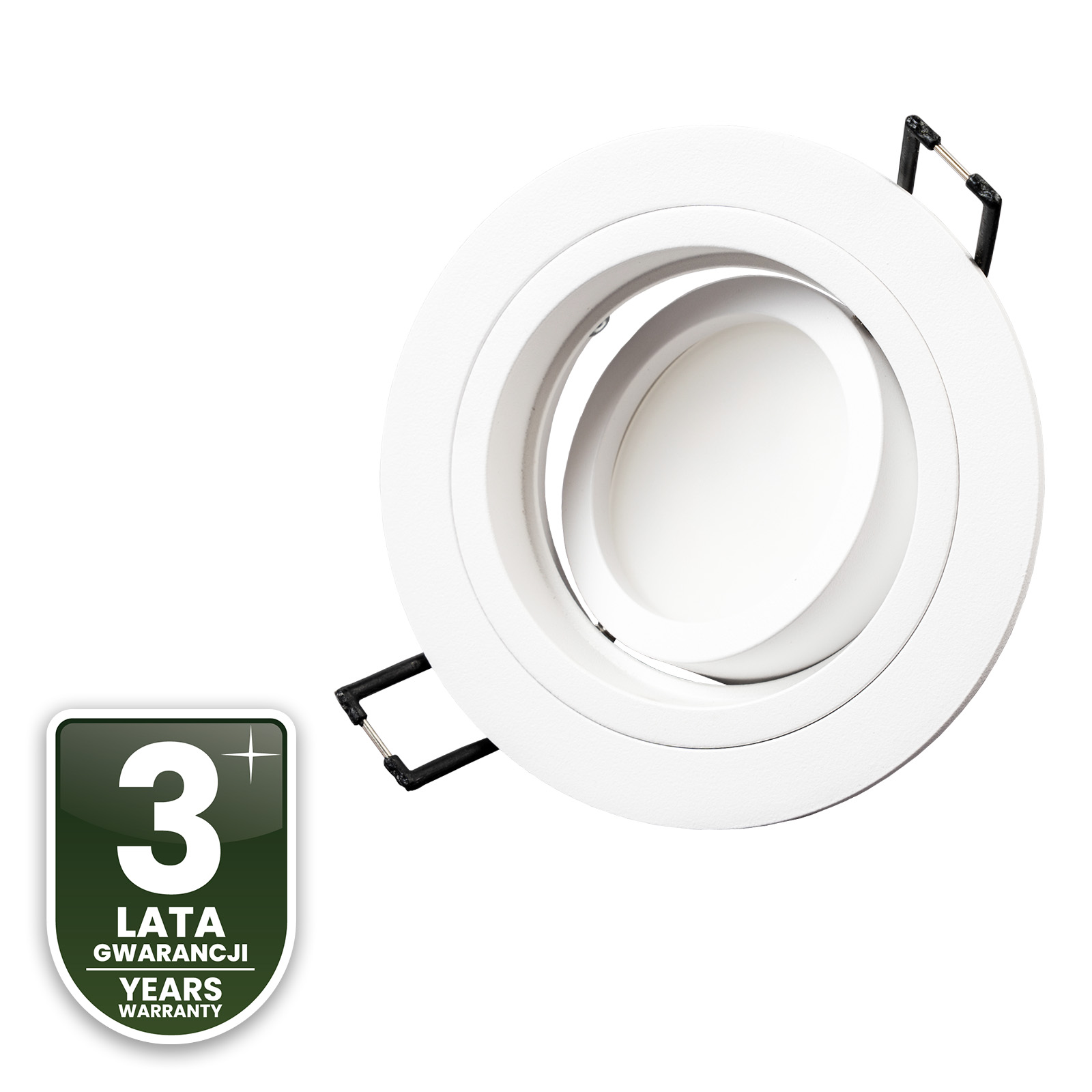 Oprawa HALOGENOWA Podtynkowa Ruchoma GU10 MR16 Okrągła Biała CASSIO LUMILED - czwarta cecha produktu