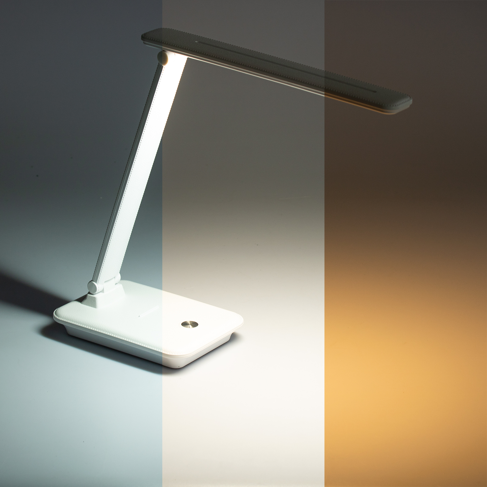 Lampka Biurkowa Kreślarska Stołowa LED 6W CCT USB RACTUS Biała Lumiled - pierwsza cecha produktu