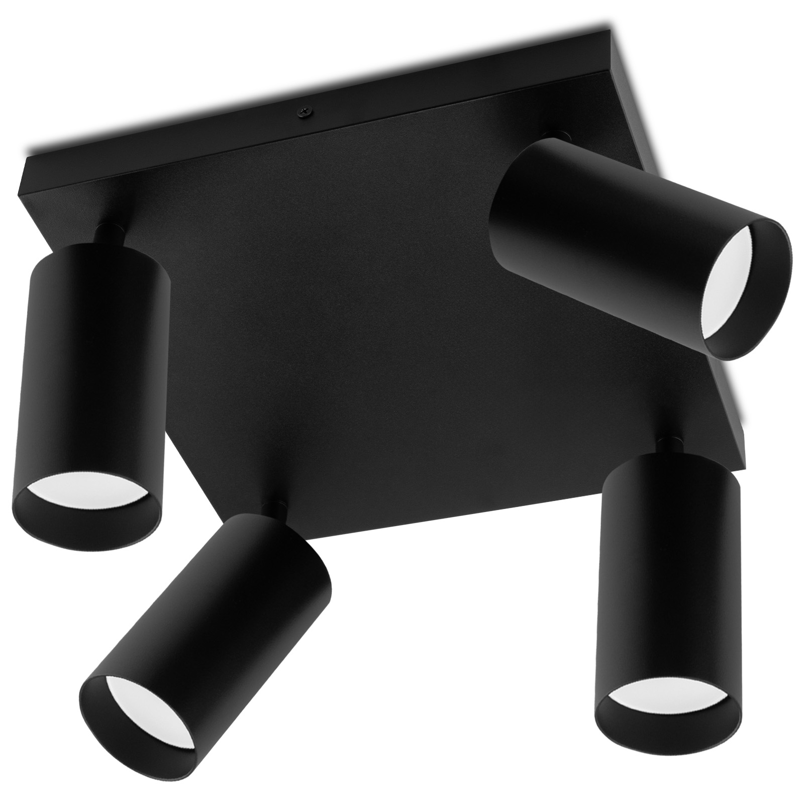 Lampa Sufitowa Plafon SPOT TUBA Reflektor Oprawa Halogenowa 4x GU10 TABULA LUMILED - główne zdjęcie produktu