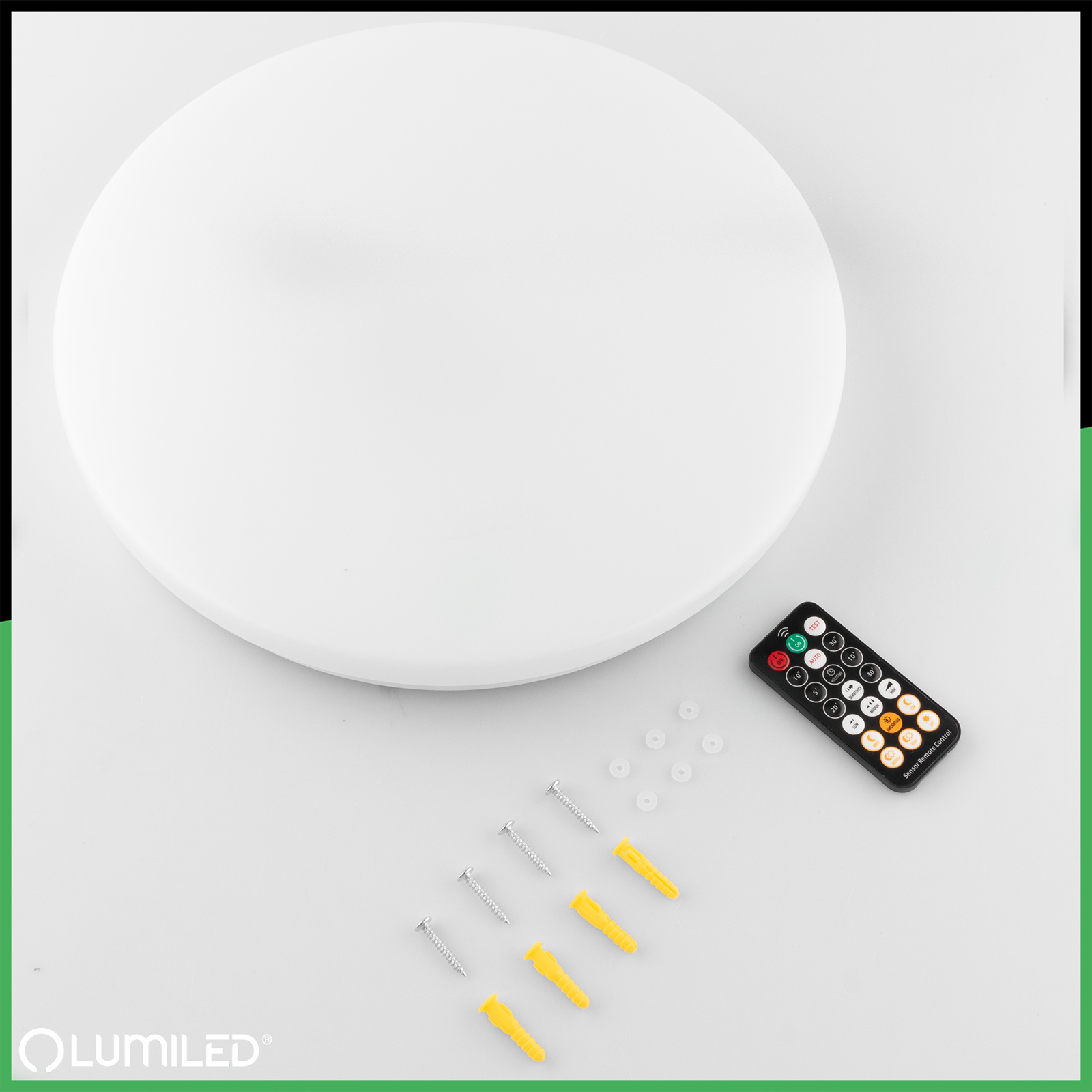 Plafon LED Lampa Sufitowa Natynkowa 24W 4000K CELIS Okrągły IP44 Czujnik Ruchu ALS LUMILED - skład produktu
