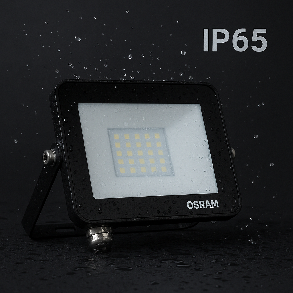 Naświetlacz LED Halogen Zewnętrzny Reflektor 20W 4000K 1800lm IP65 FLOODLIGHT LUX OSRAM - pierwsza cecha produktu