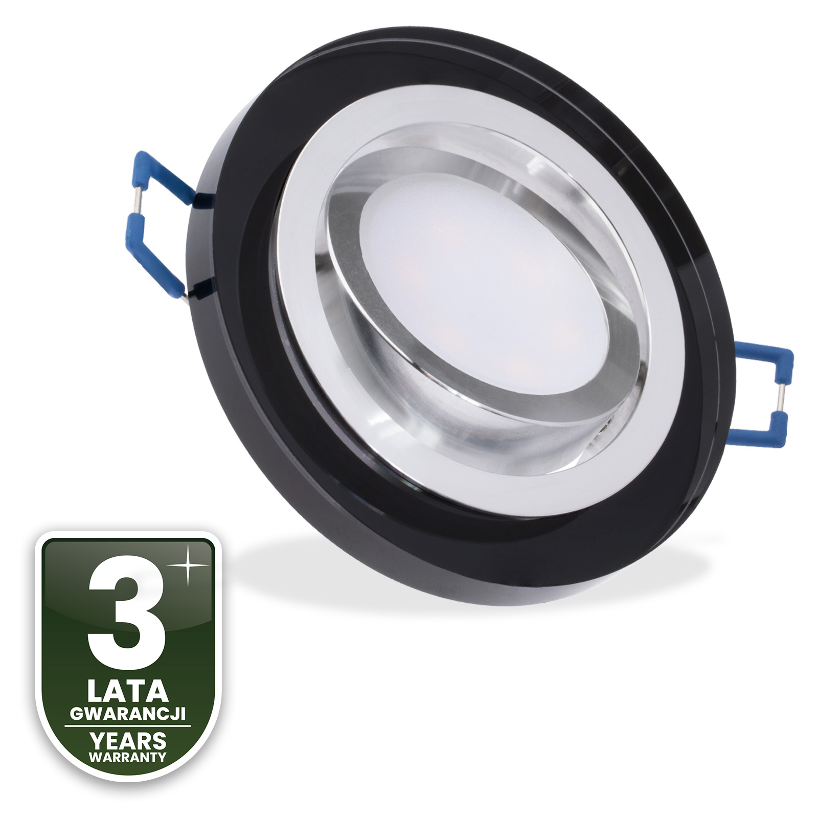 Oprawa Halogenowa Podtynkowa Lampa Sufitowa Szklana Okrągła Ruchoma GU10 ARIAN LUMILED - czwarta cecha produktu