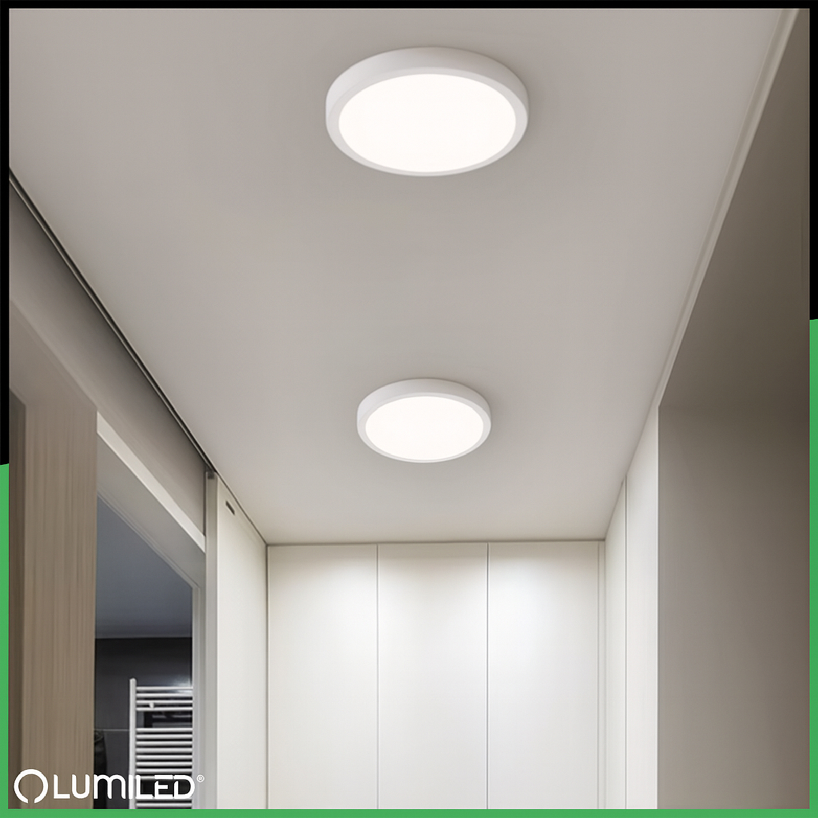 Oprawa Natynkowa Lampa LED Sufitowa 24W Okrągła 4000K GLOW Biała LUMILED - obszar zastosowań