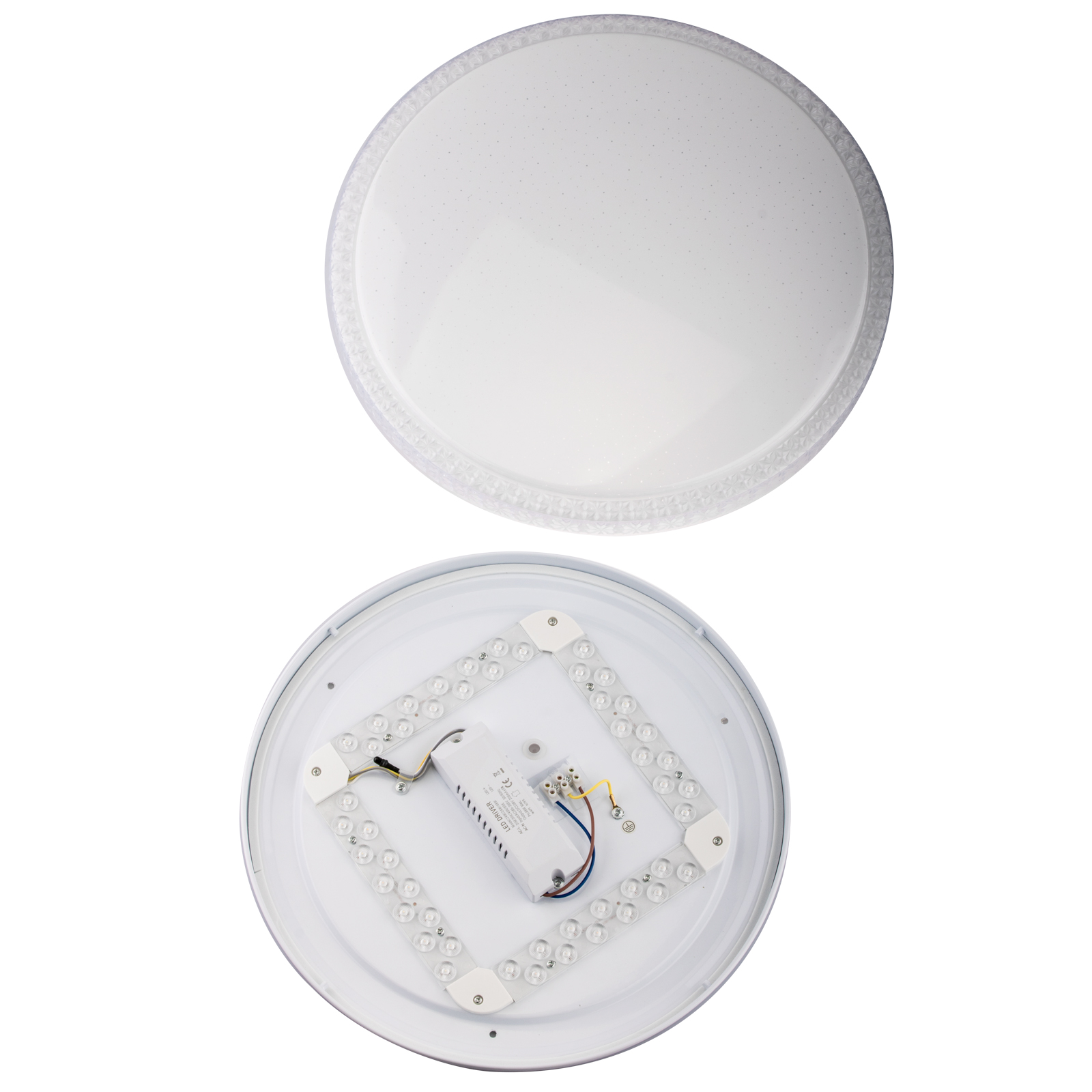 Plafon LED Lampa Sufitowa Natynkowa AGA2 48W IP44 CCT Biały Okrągły 40cm + PILOT LUMILED - skład produktu