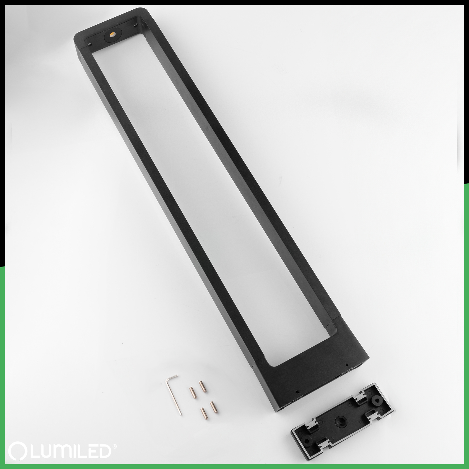 Lampa Ogrodowa Słupek Zewnętrzny Stojący LED 10W ERICA 80cm LUMILED - skład produktu