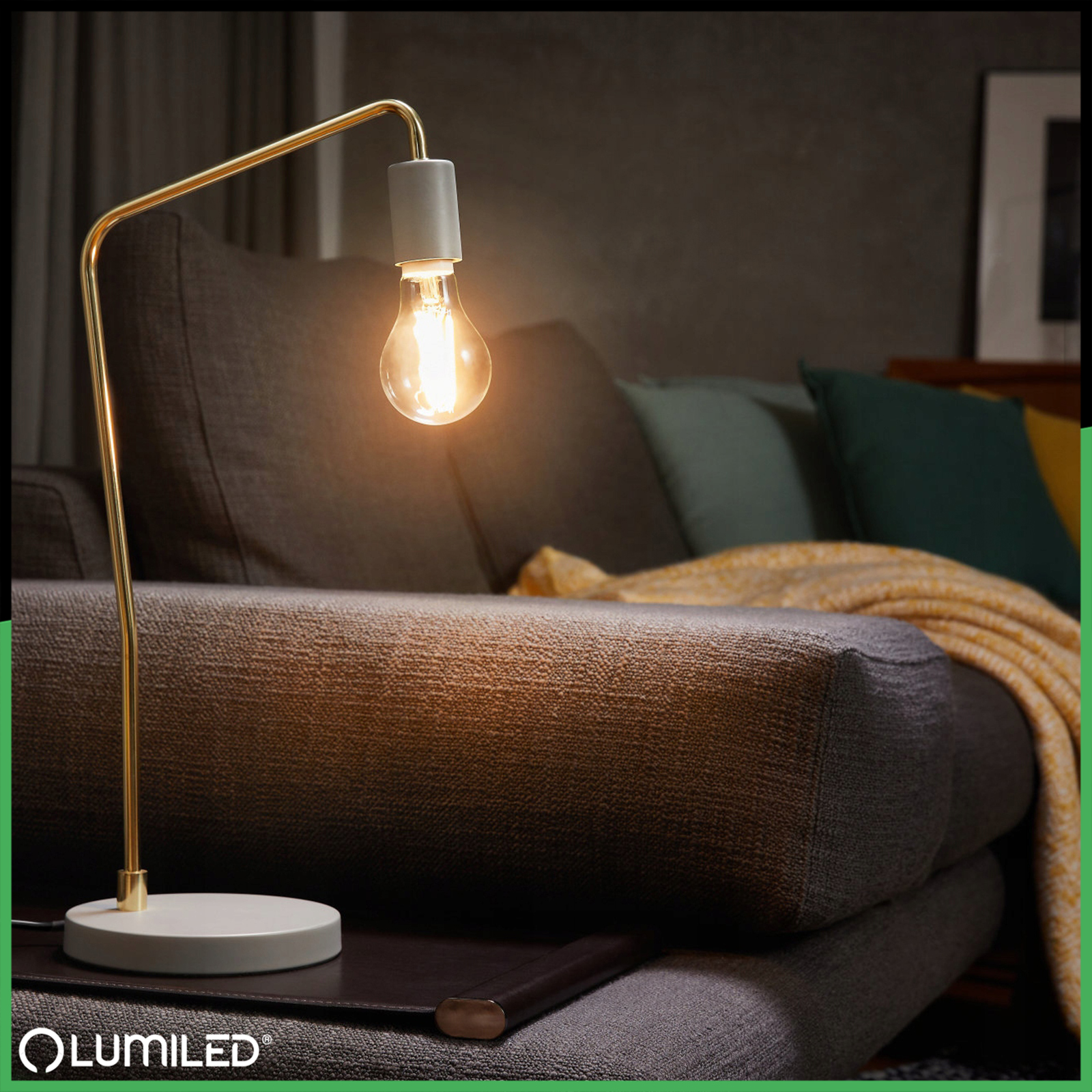 Żarówka LED E27 A60 7W = 60W 810lm 3000K Ciepła 360° FILAMENT LUMILED - obszar zastosowań
