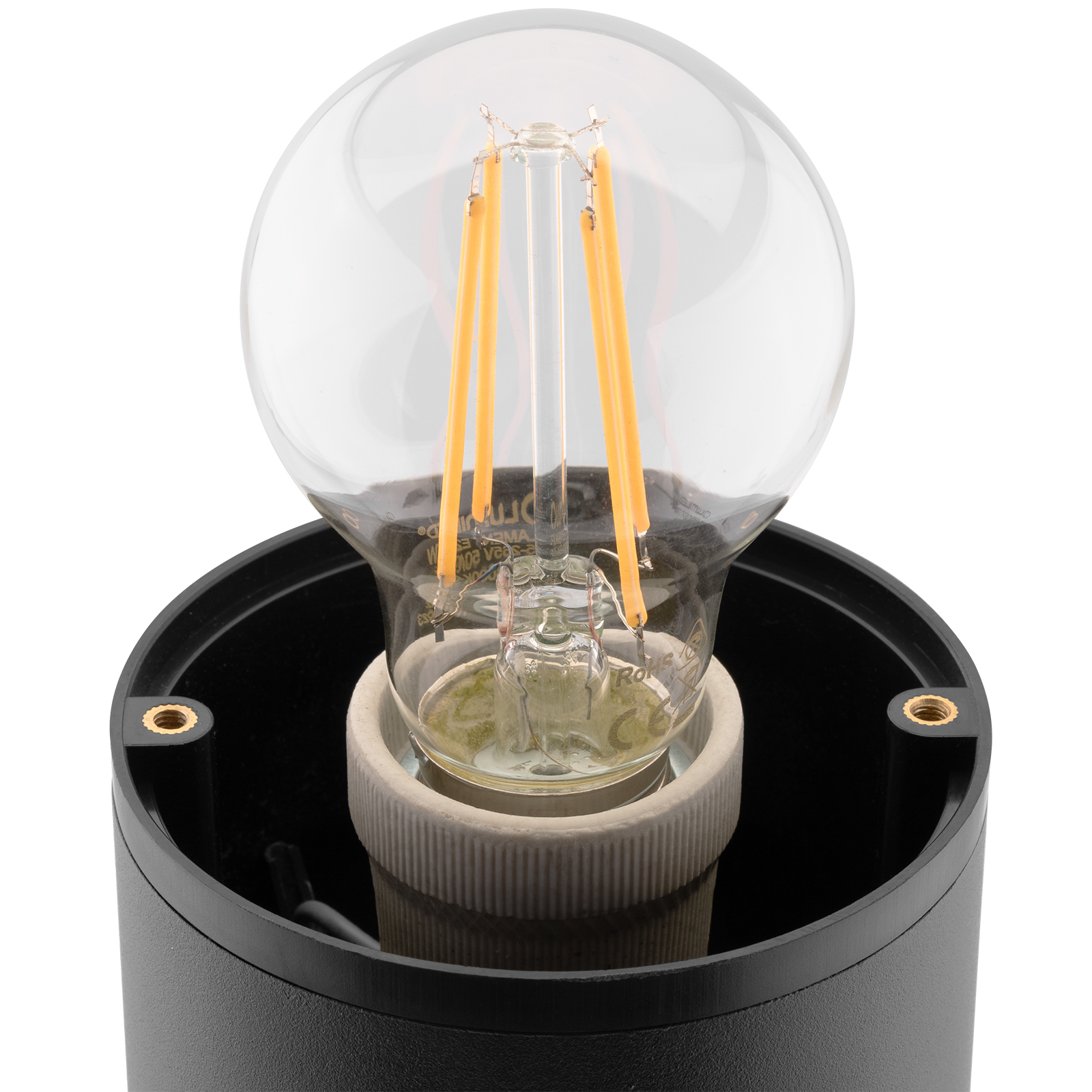Lampa Ogrodowa Słupek Zewnętrzny Stojący E27 LED RINGO 80cm LUMILED - pierwsza cecha produktu
