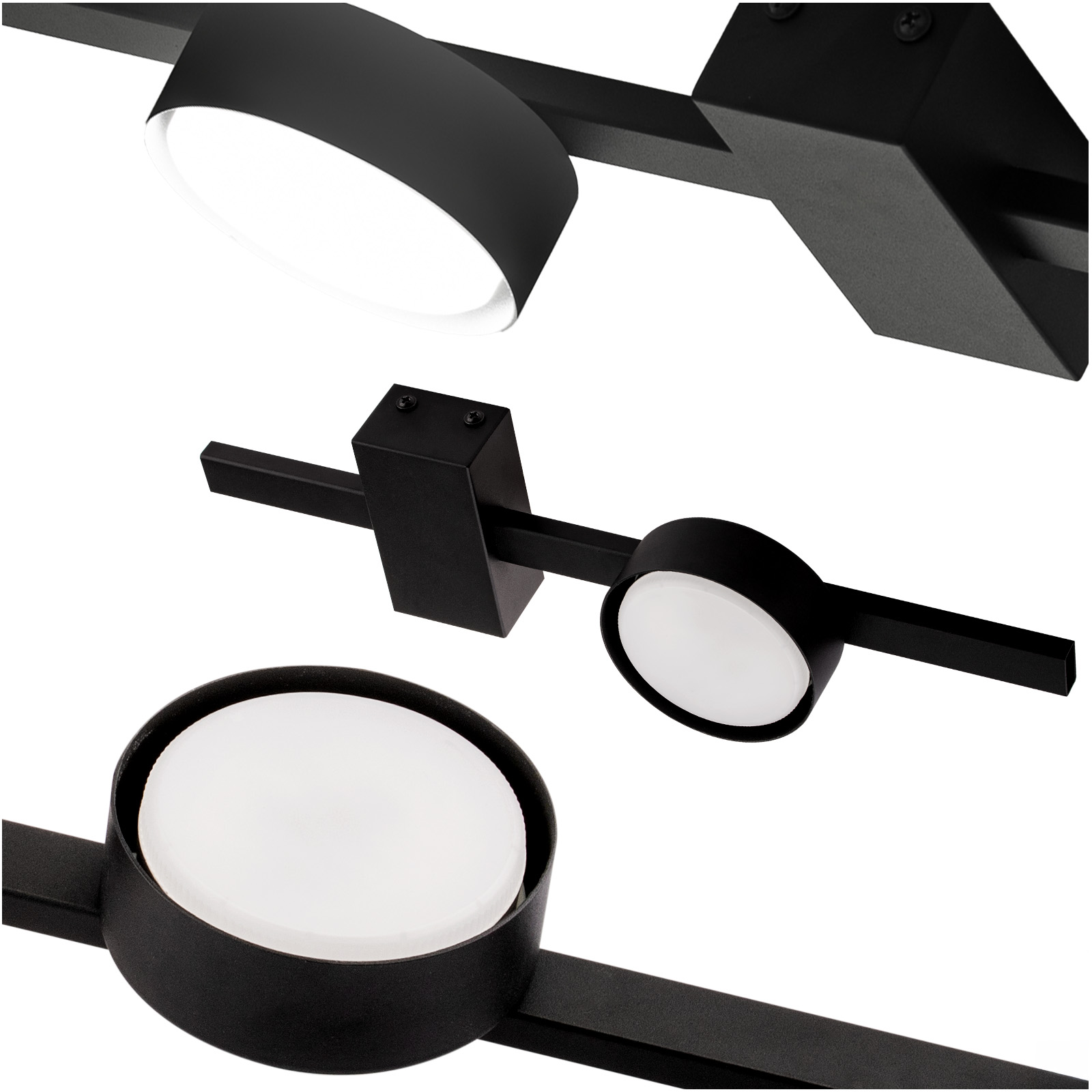 Lampa Sufitowa OVILO Oprawa Halogenowa LED GX53 Spot Kinkiet Reflektor Ścienna LUMILED - główne zdjęcie produktu