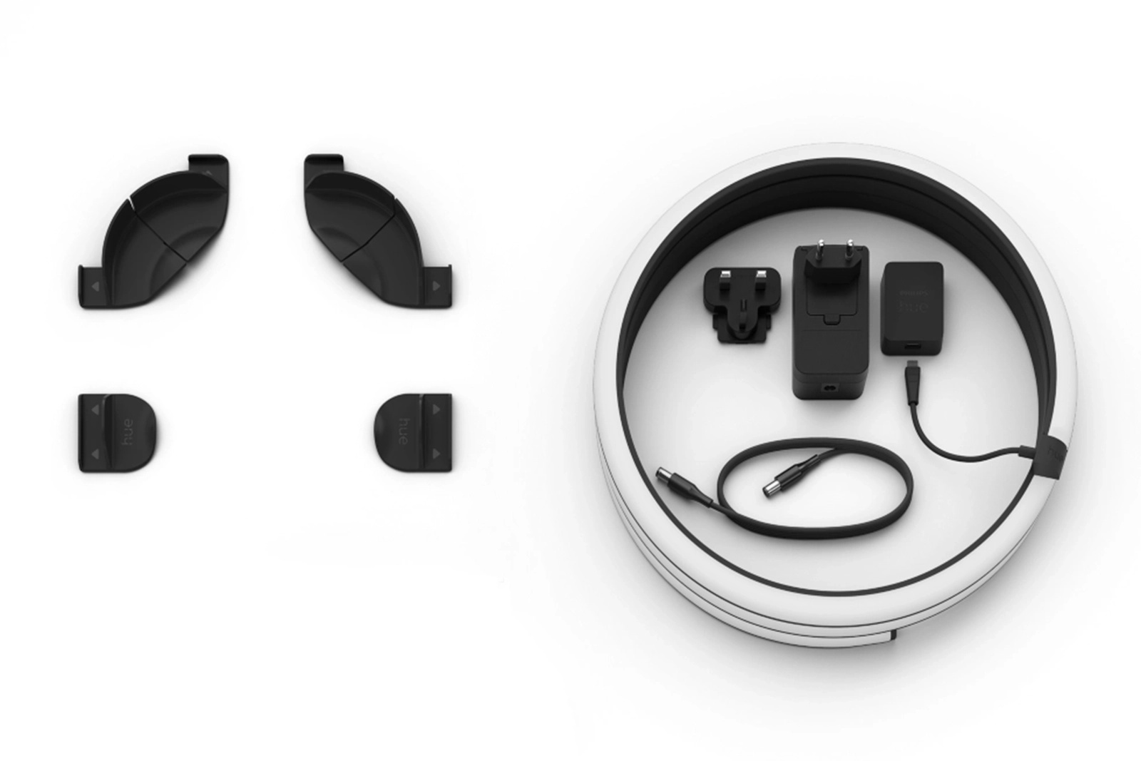 Taśma LED Pasek Podświetlenie do Monitora 32"""" 34"""" 19W 1000lm IP20 White and Color Ambiance RGB + TW Inteligentna SMART Zigbee Bluetooth Gradient PC Strip Philips HUE - skład produktu