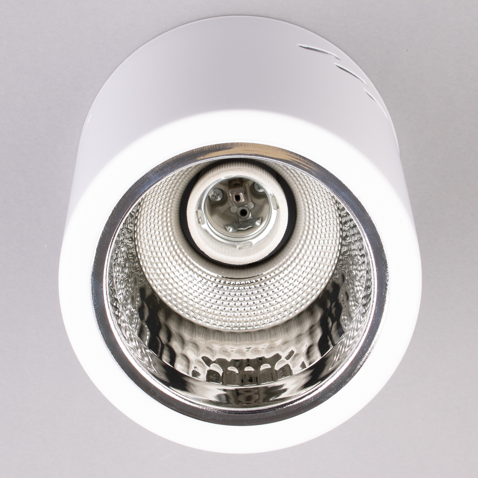 Oprawa Sufitowa Natynkowa Stała Okrągła APUS 13 Spot TUBA Biała E27 - pierwsza cecha produktu