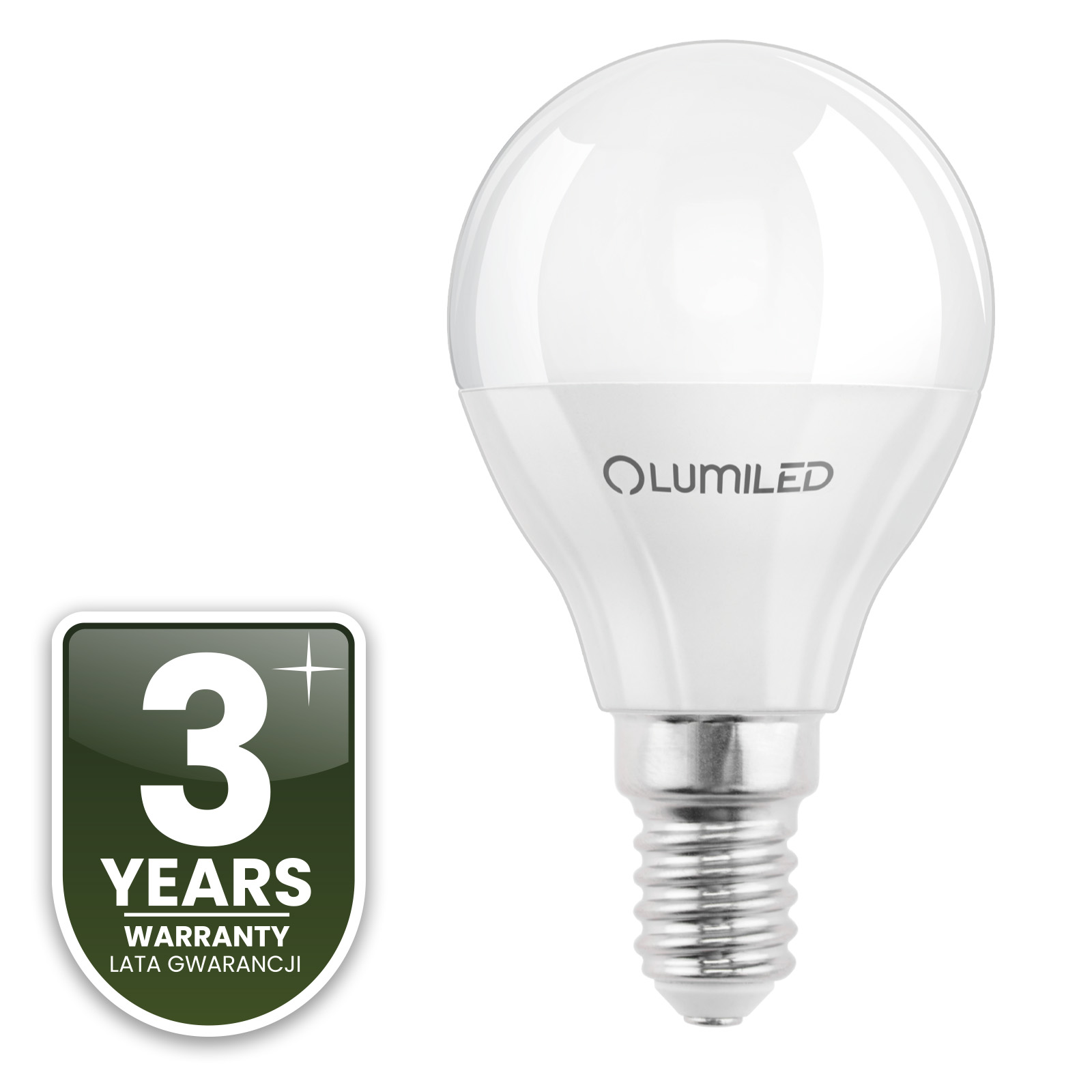 Żarówka LED E14 P40 KULKA 5W = 40W 450lm RGB CCT Ściemnialna Inteligentna TUYA WiFi SMART SAYO LUMILED - czwarta cecha produktu