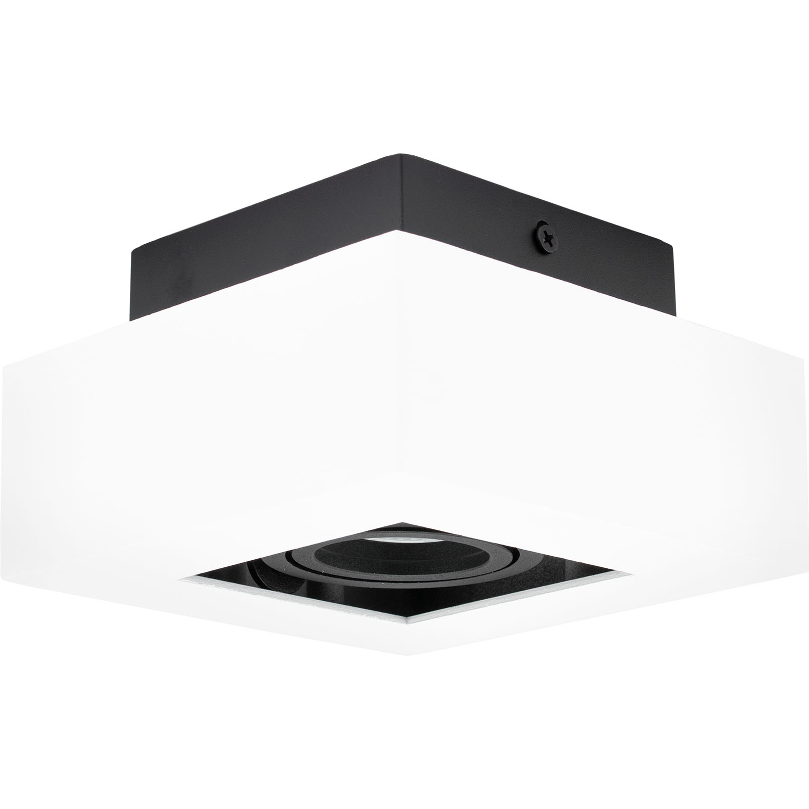 Oprawa Natynkowa HALOGENOWA Ruchoma SPOT GU10 Kwadrat Biała AURI LUMILED - druga cecha produktu