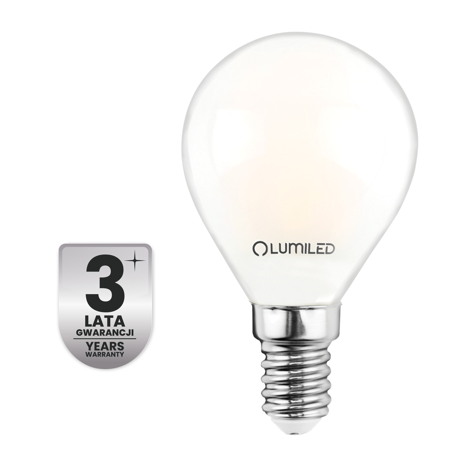 6x Żarówka LED E14 Kulka P45 2,2W 470lm = 40W 4000K Neutralna 360° Filament KLASA A LUMILED - czwarta cecha produktu