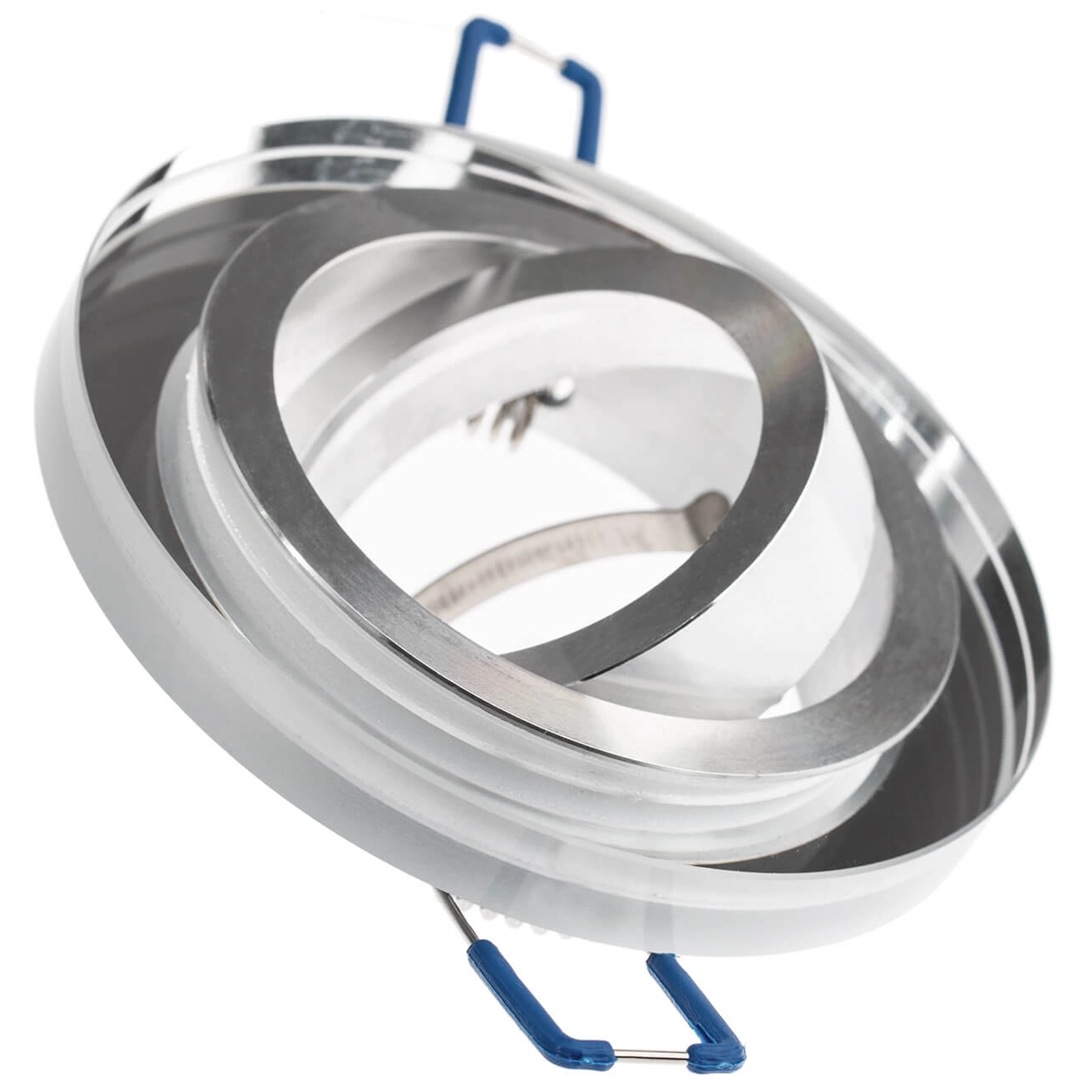 Oprawa Halogenowa Podtynkowa Lampa Sufitowa Szklana Okrągła Ruchoma GU10 ARIAN LUMILED - główne zdjęcie produktu