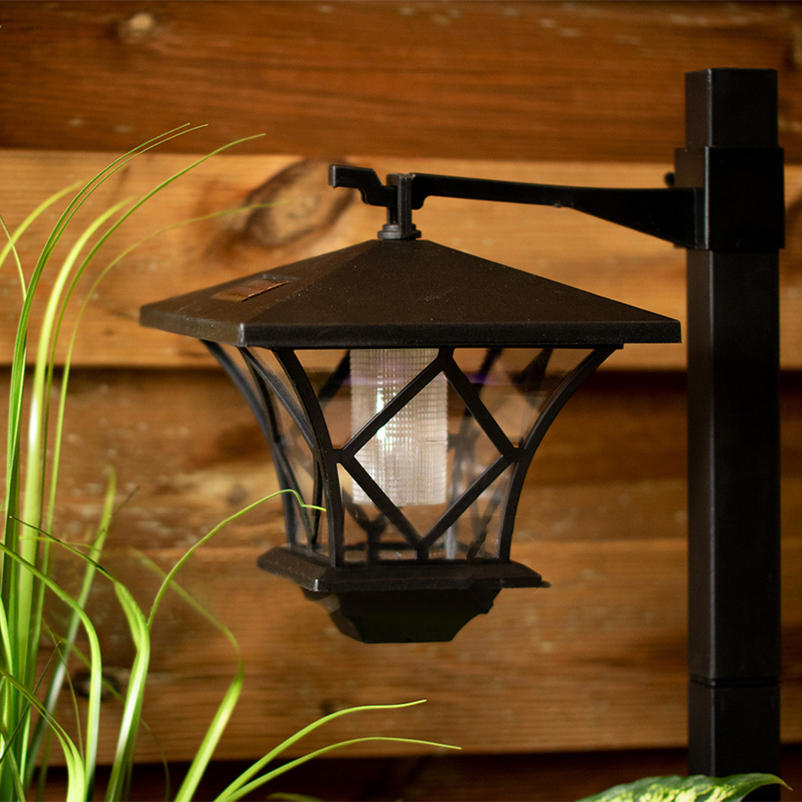Lampa Solarna Ogrodowa LED RIBES Latarnia Zewnętrzna Słupek 150cm LUMILED - pierwsza cecha produktu