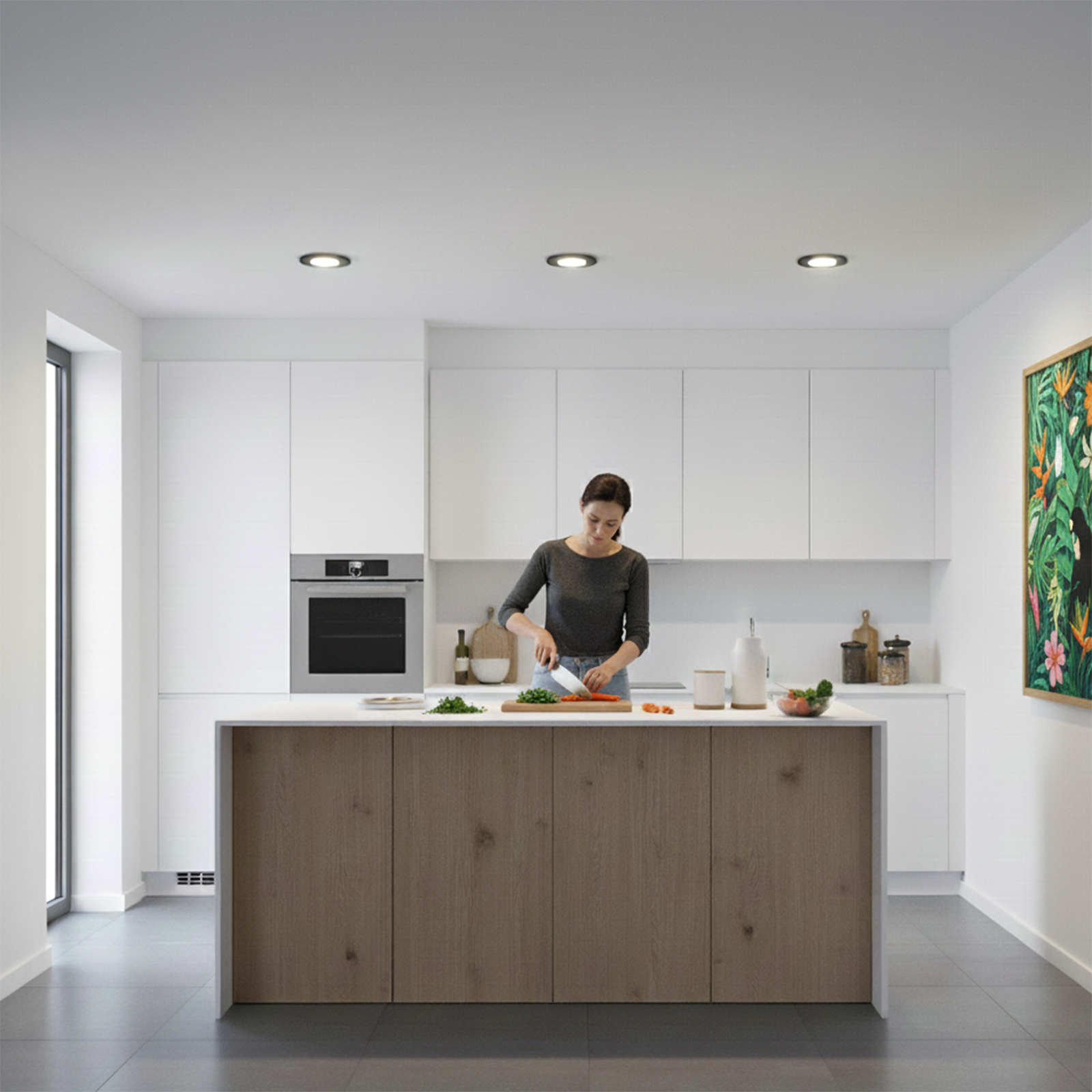 10x Żarówka LED GU10 Reflektor PAR16 5,2W = 55W 720LM 4000K Neutralna 38° LUMILED - obszar zastosowań