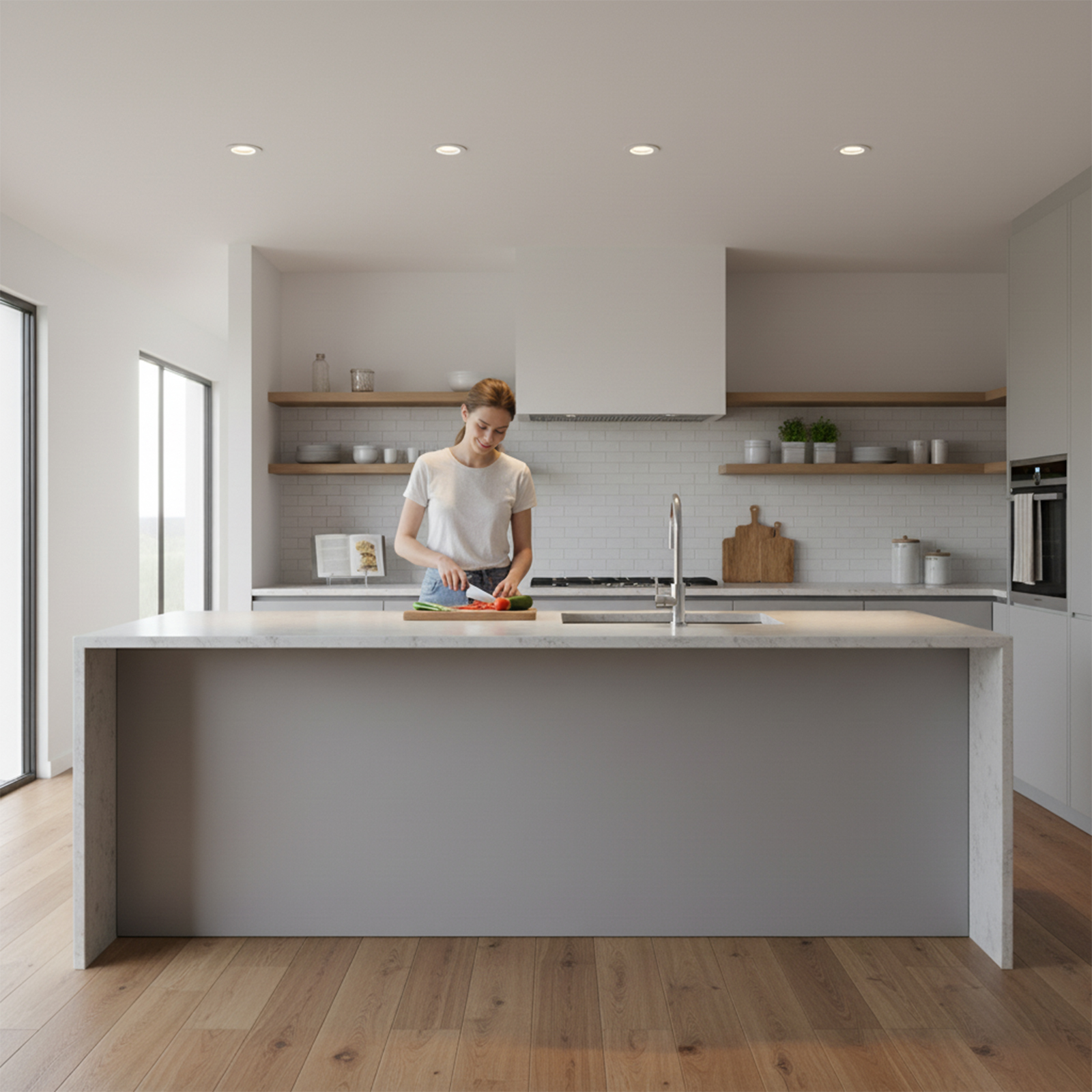 Oprawa HALOGENOWA Podtynkowa Ruchoma GU10 MR16 Okrągła Biała CASSIO LUMILED - obszar zastosowań