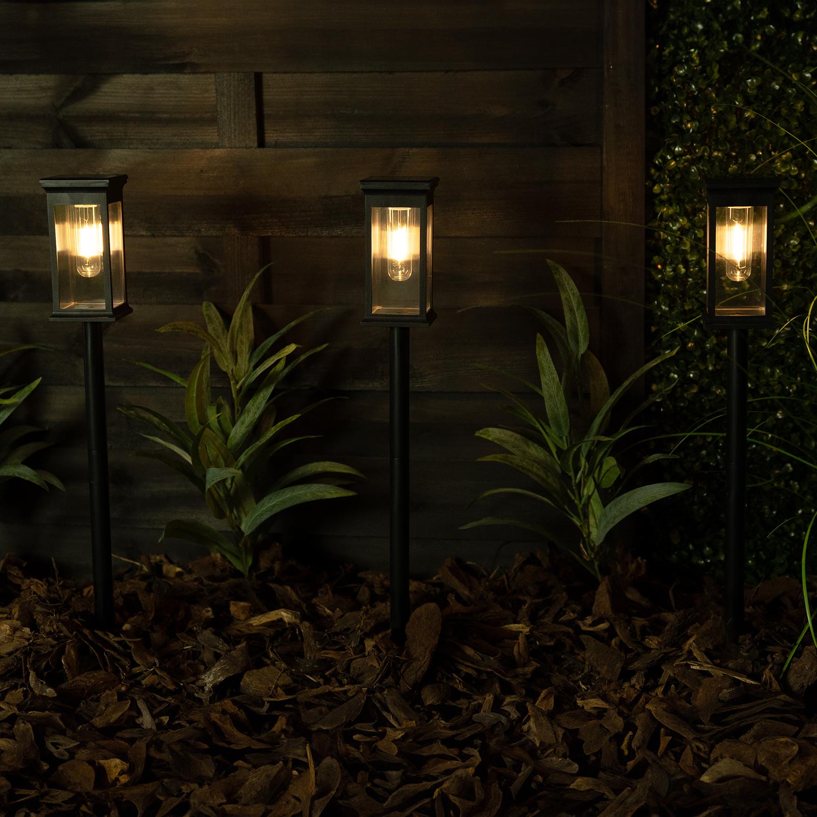 Lampa Solarna LED DOREA Ogrodowa Zewnętrzna Wbijana IP65 Ozdobna Lampka Słupek LUMILED - druga cecha produktu