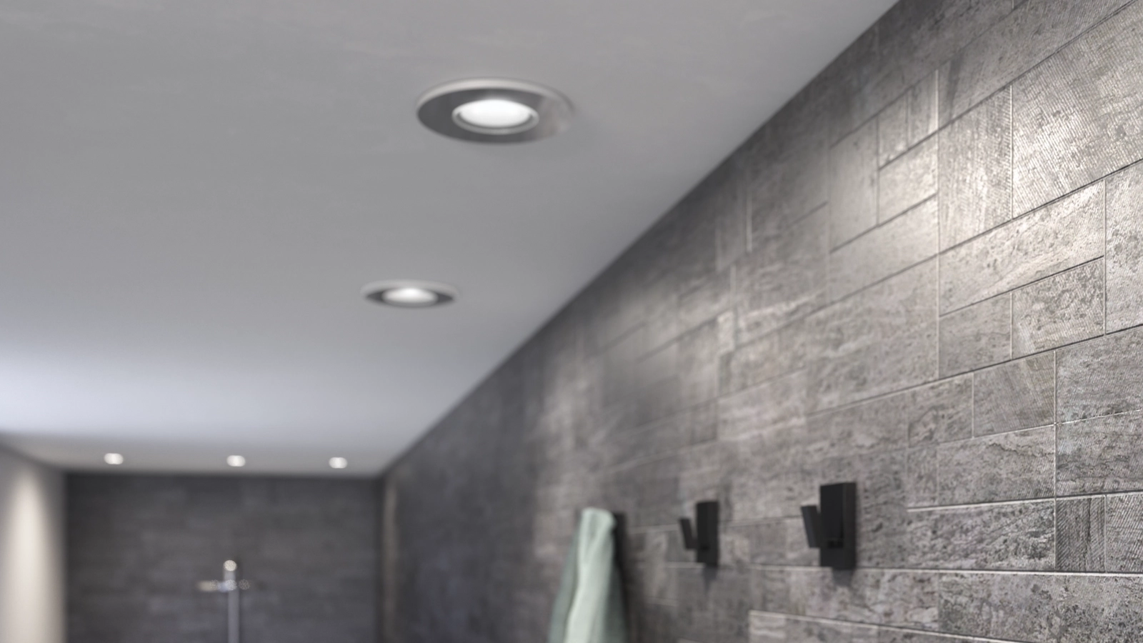 Oprawa Podtynkowa Wpuszczana LED Hermetyczna IP44 Łazienkowa 4.2W 400lm IP44 White Ambiance TW Chrom Inteligentna SMART Zigbee Bluetooth Adore Philips HUE - trzecia cecha produktu