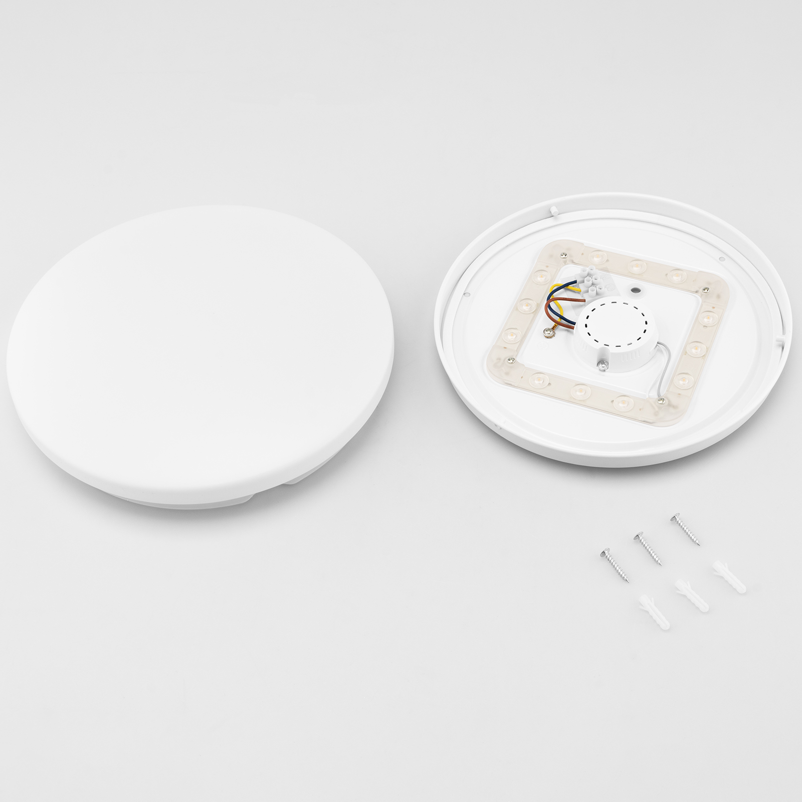 Plafon LED Lampa Sufitowa Natynkowa NOTUS 2 12W Okrągły 25 cm IP44 LUMILED - skład produktu