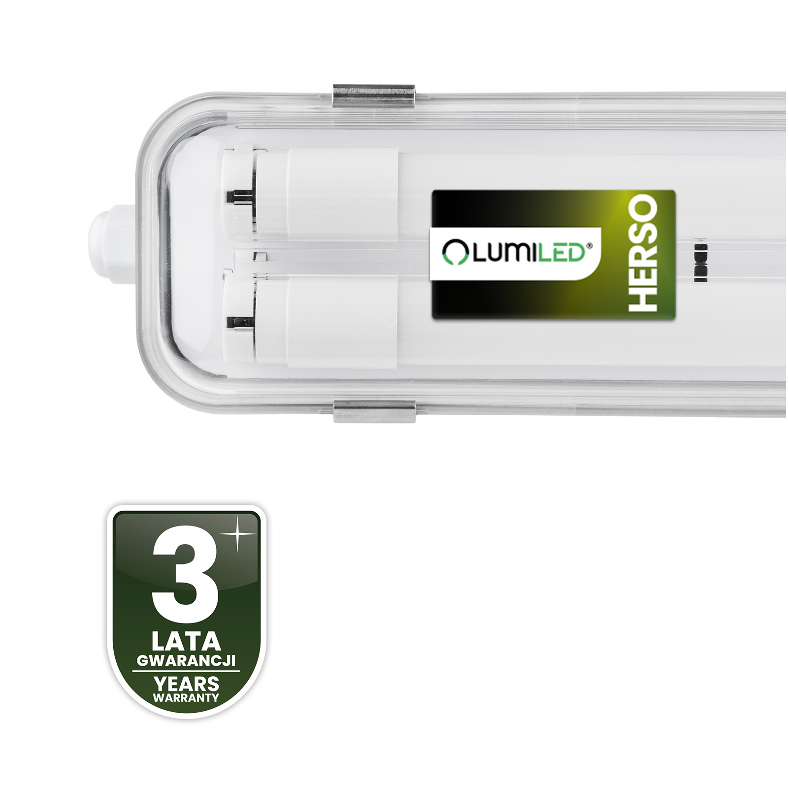 Oprawa Lampa Hermetyczna LED Pyłoszczelna 60cm 2xT8 G13 IP65 HERSO Lumiled - trzecia cecha produktu