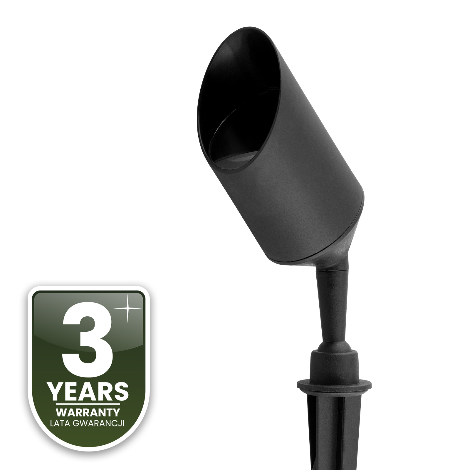 Lampa Ogrodowa Zewnętrzna LED GU10 Reflektor Wbijana IP65 GARTI Przewód LUMILED - czwarta cecha produktu