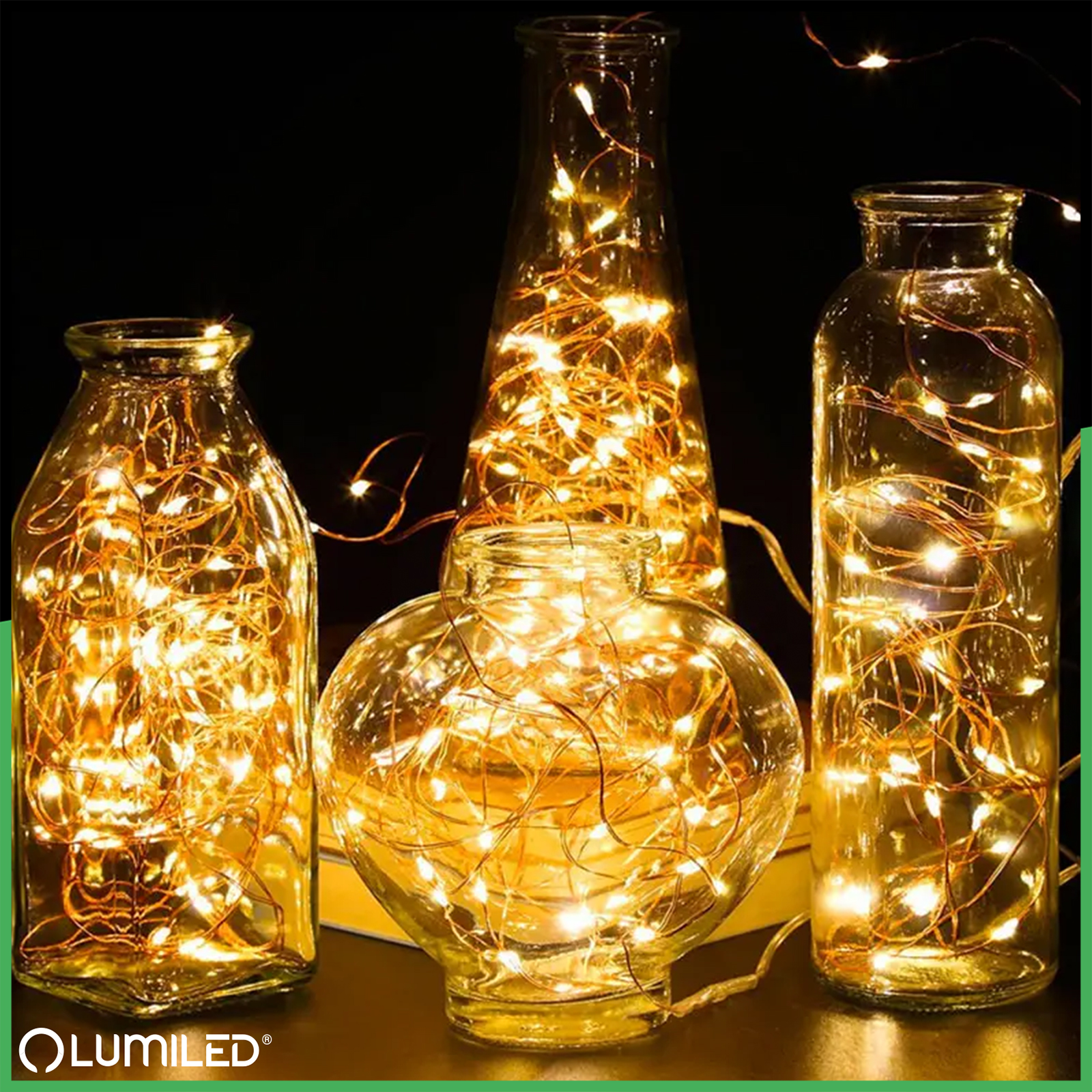 Girlanda Solarna Ogrodowa 100x LED  Ozdobne Druciki 12m 2700K Ciepła + PILOT FILO LUMILED - obszar zastosowań