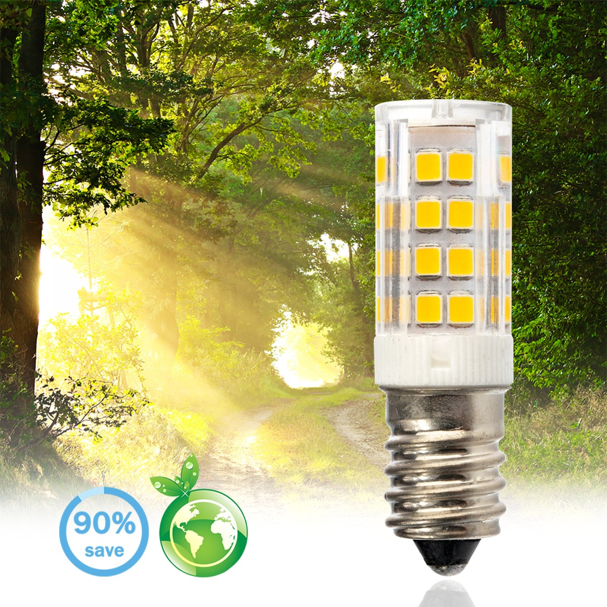 Żarówka LED E14 Tubularna T25 5W = 40W 470lm 3000K Ciepła 320° LUMILED - pierwsza cecha produktu