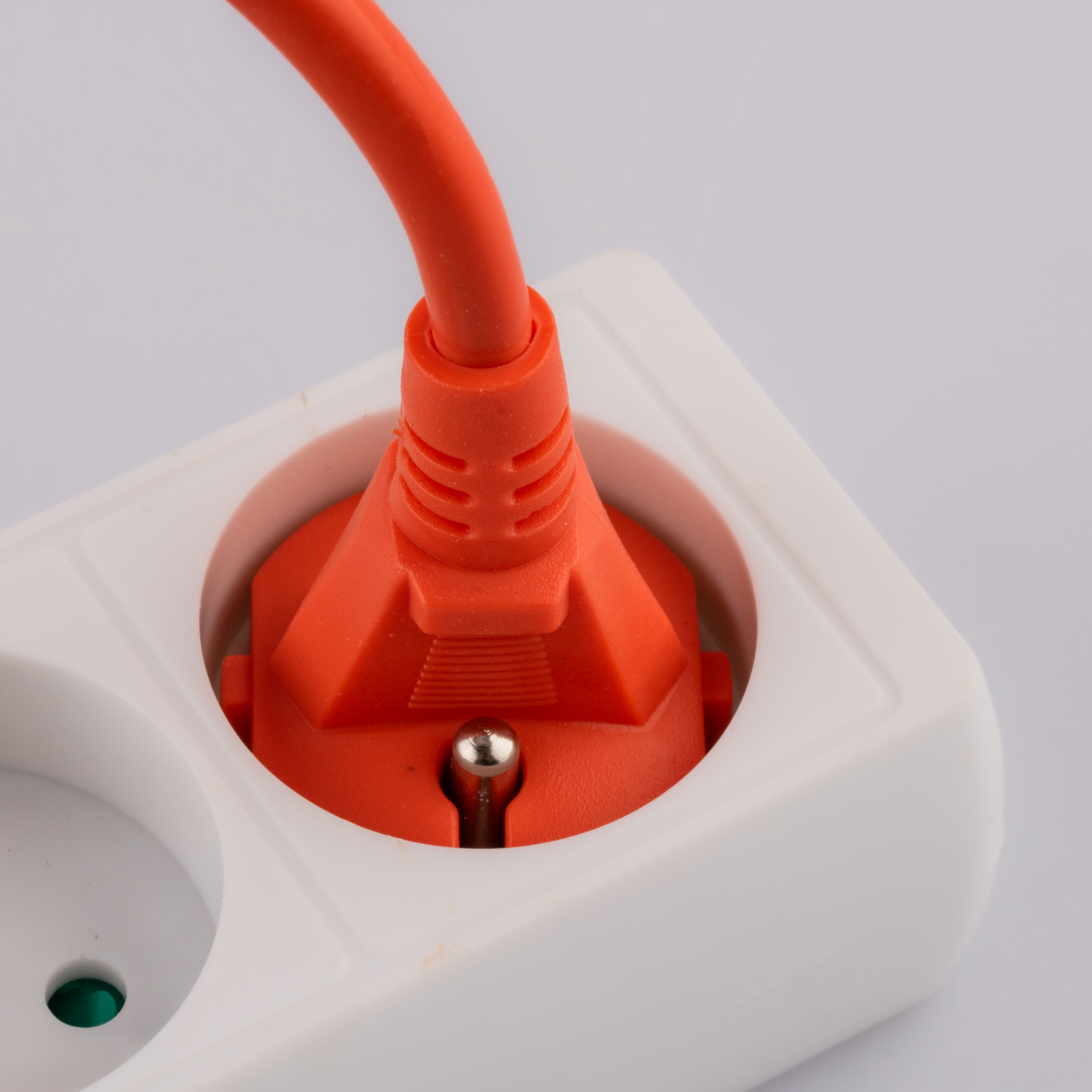 Przedłużacz Ogrodowy Kabel Budowlany Pojedynczy 1 Gniazdo 10m Pomarańczowy Sznur GRIDEN Lumiled - druga cecha produktu