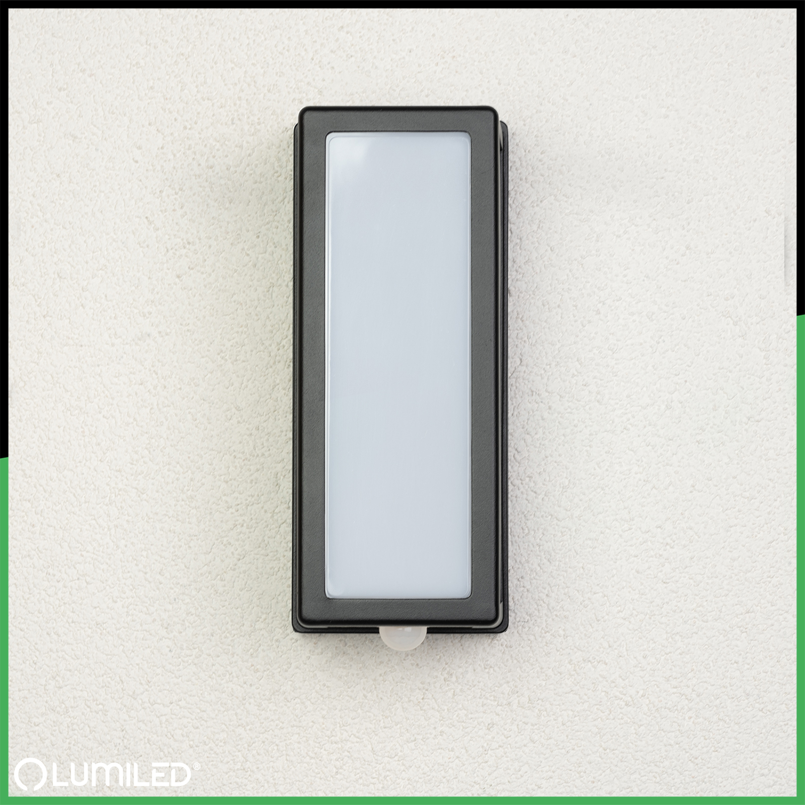 Lampa Ogrodowa Kinkiet Elewacyjny E27 Prostokątny Czujnik Ruchu DOMLO LUMILED - trzecia cecha produktu