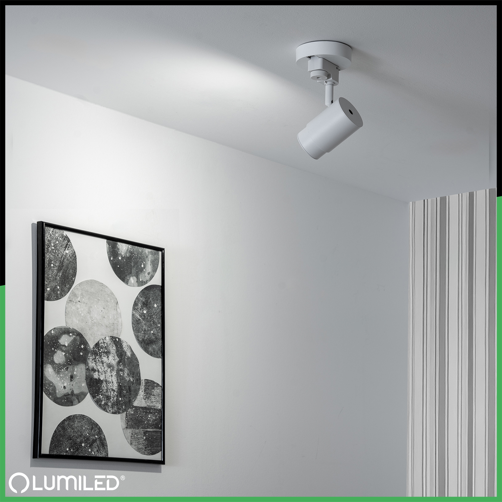 Adapter Baza do Montażu Lamp Szynowych Reflektorów Jednofazowych Biały LUMILED - obszar zastosowań
